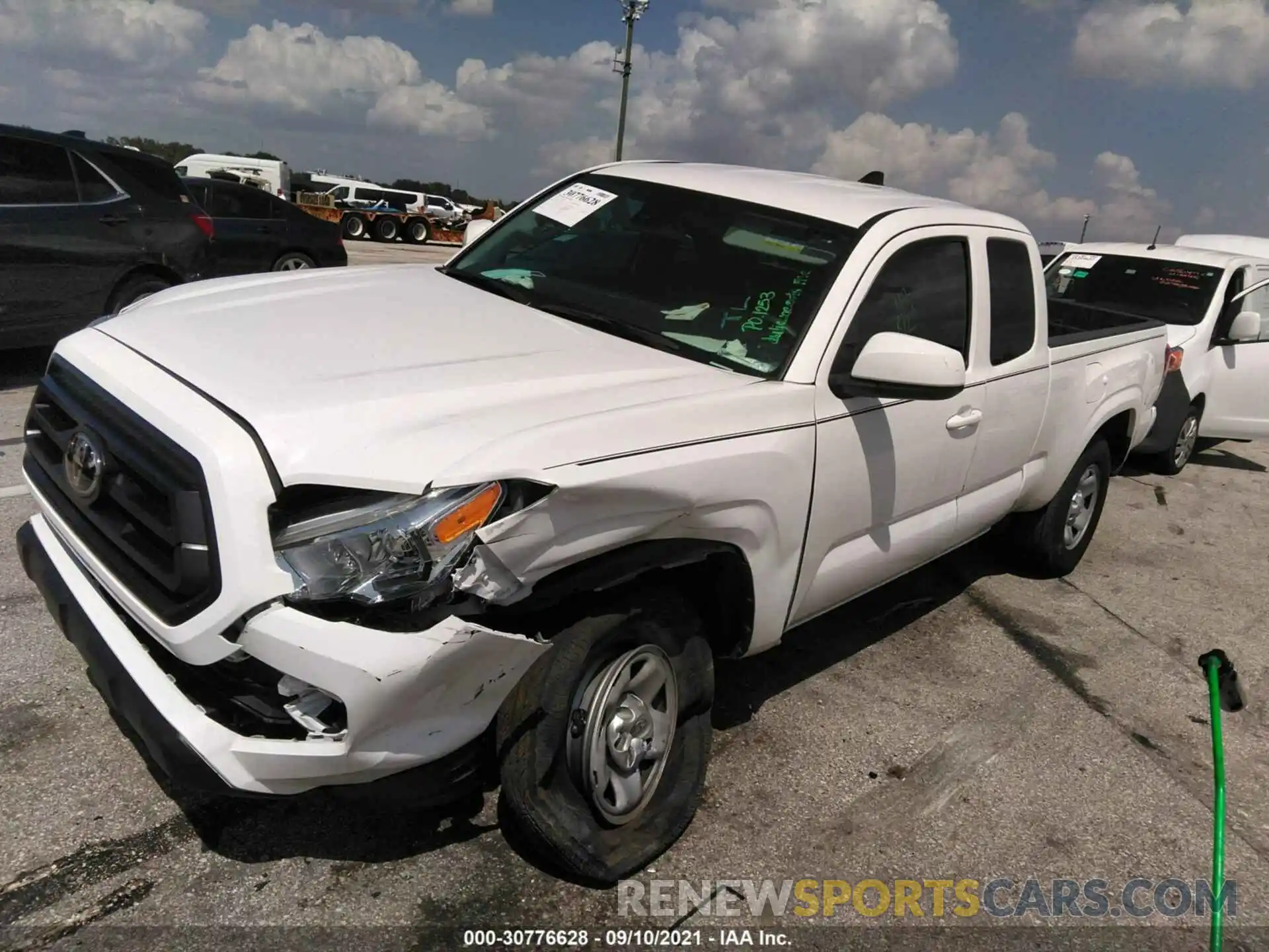 6 Фотография поврежденного автомобиля 5TFRZ5CN2LX090121 TOYOTA TACOMA 2WD 2020