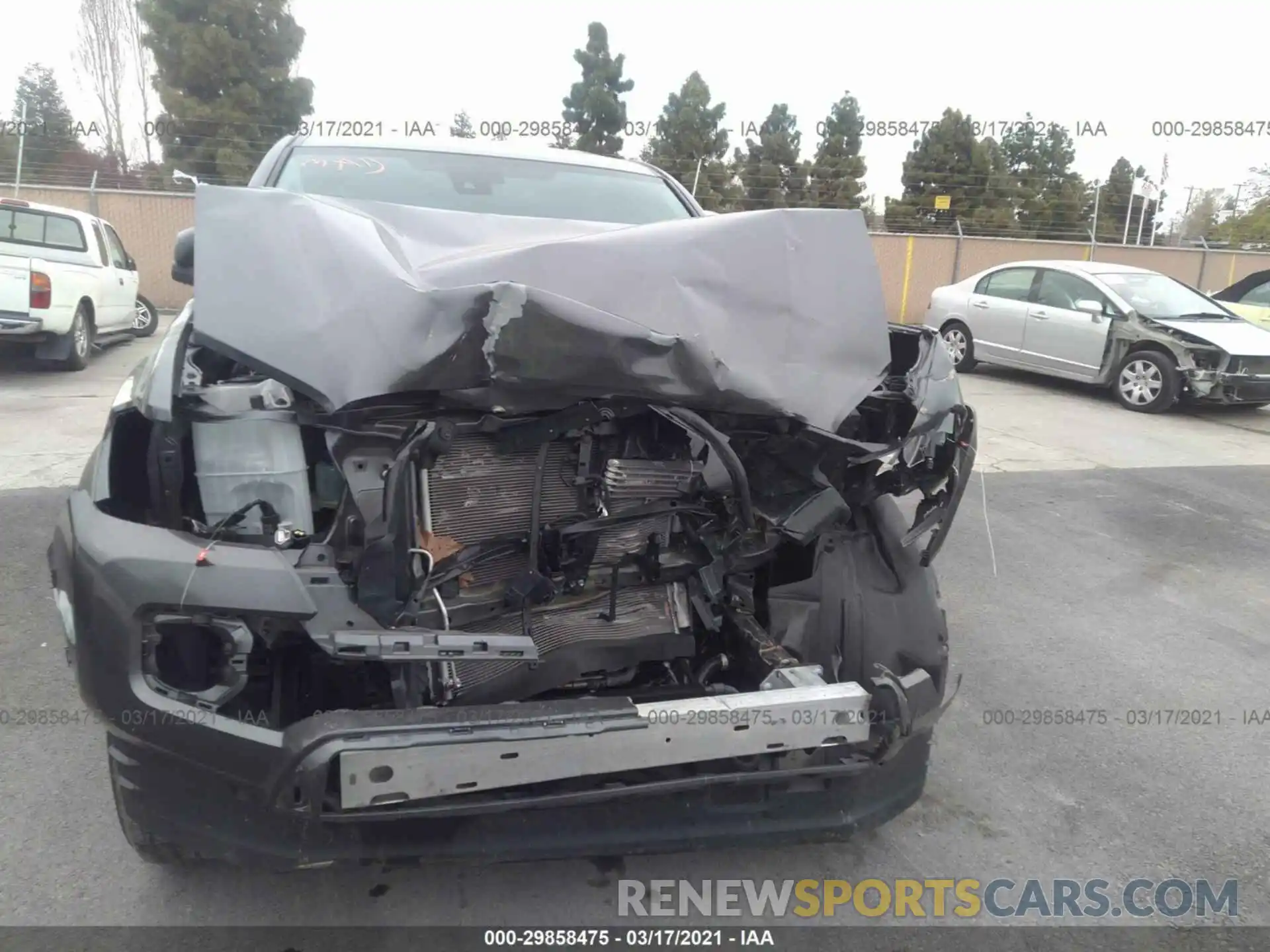 6 Photograph of a damaged car 5TFRZ5CN6LX089425 TOYOTA TACOMA 2WD 2020