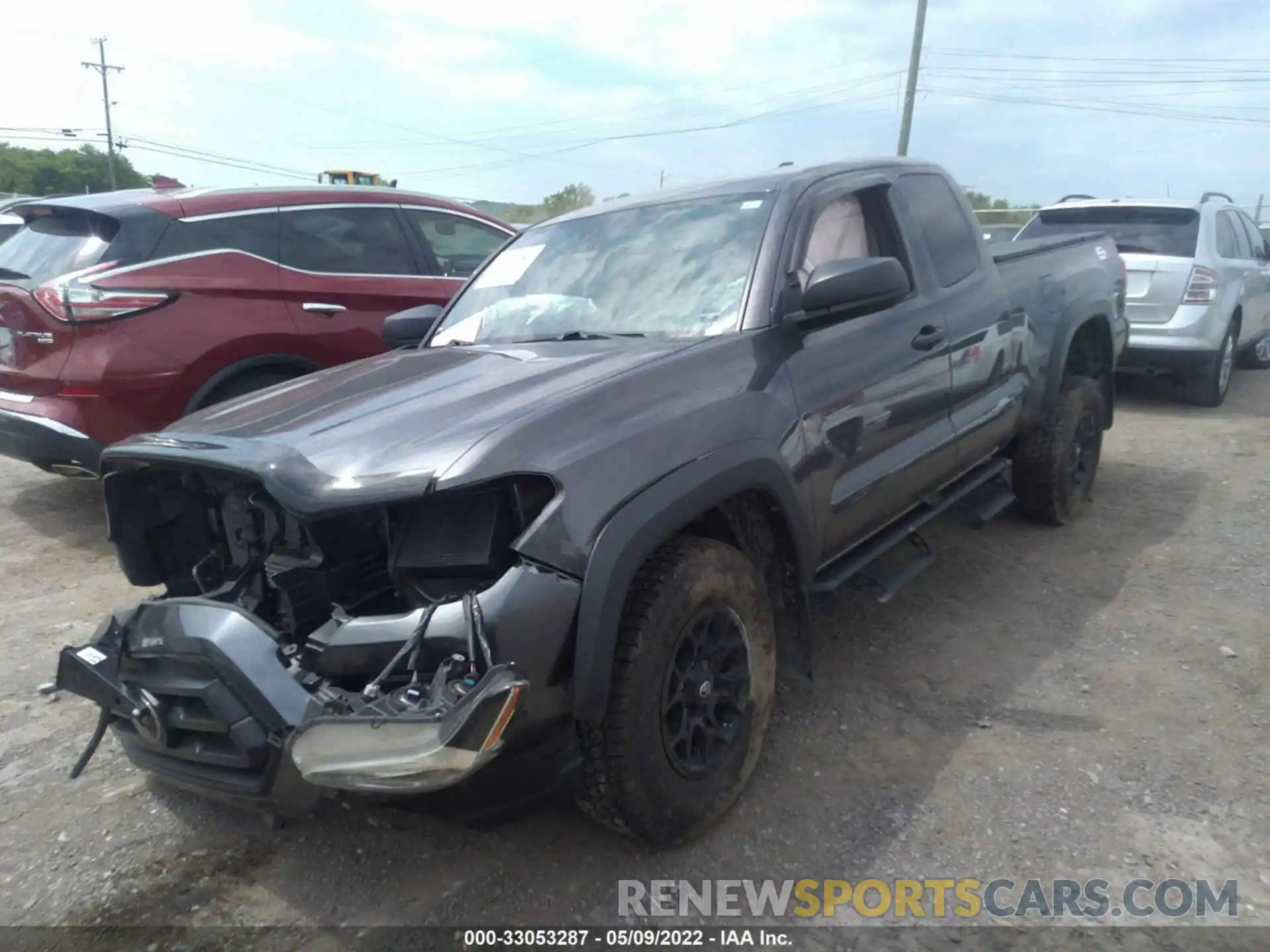 2 Photograph of a damaged car 5TFRZ5CN8LX089118 TOYOTA TACOMA 2WD 2020