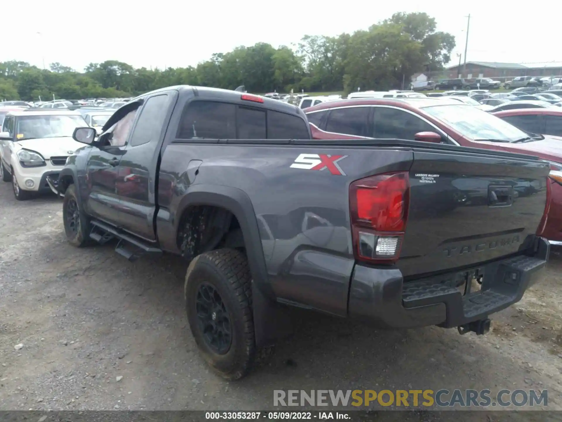 3 Photograph of a damaged car 5TFRZ5CN8LX089118 TOYOTA TACOMA 2WD 2020