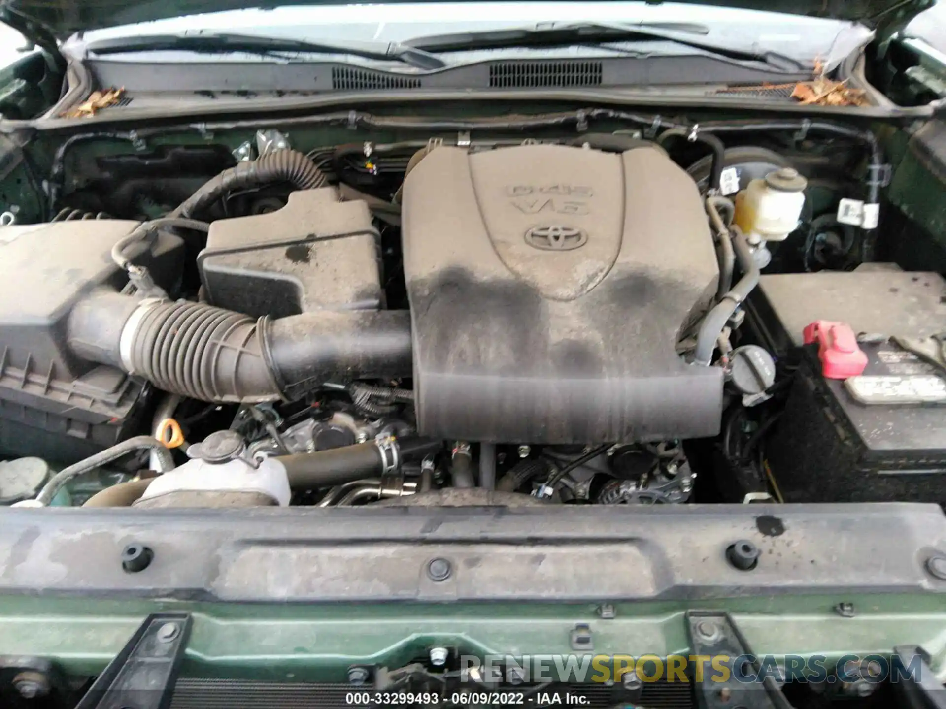 10 Photograph of a damaged car 3TMAZ5CN0MM141975 TOYOTA TACOMA 2WD 2021