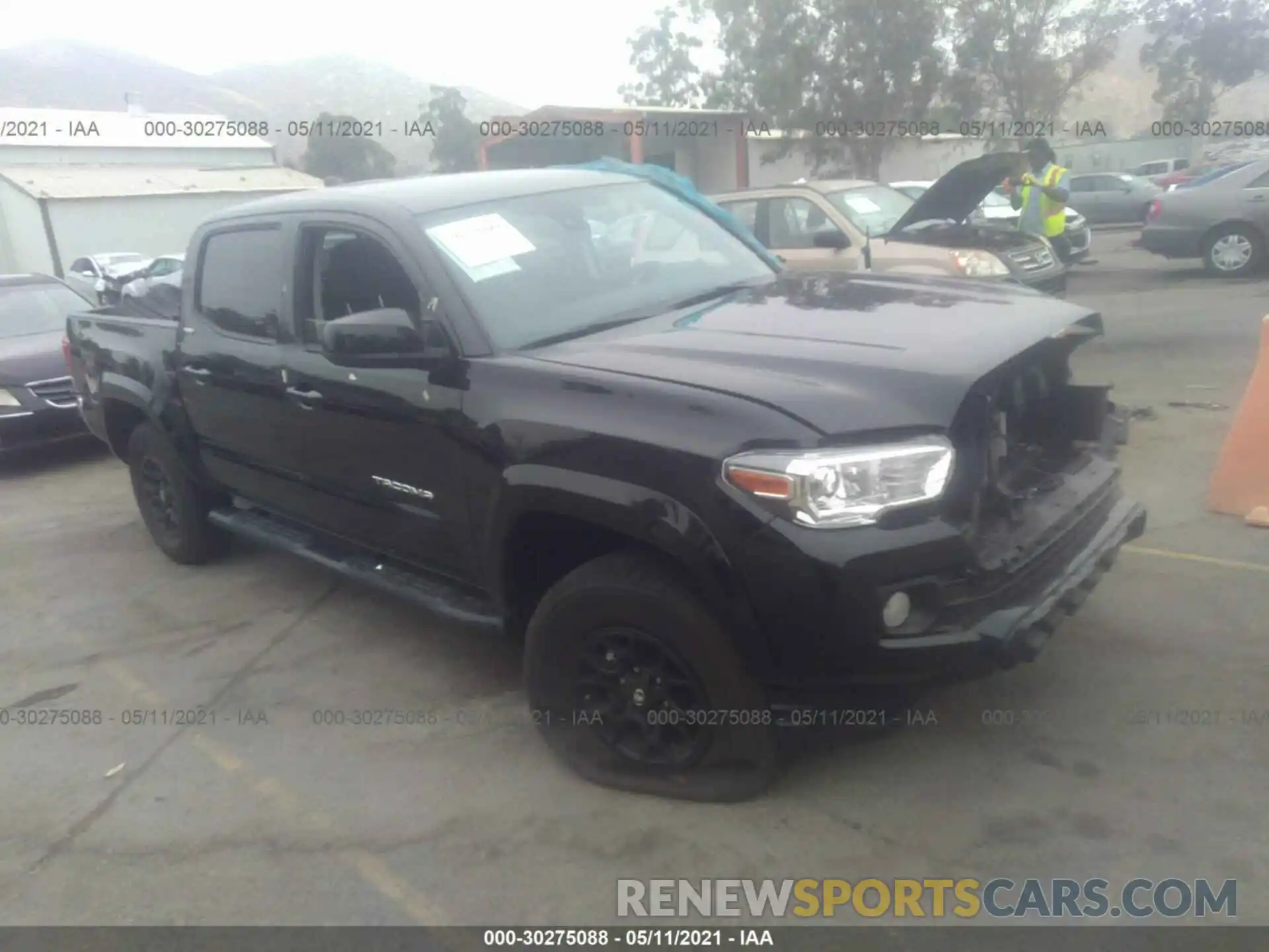 1 Photograph of a damaged car 3TMAZ5CN0MM145248 TOYOTA TACOMA 2WD 2021