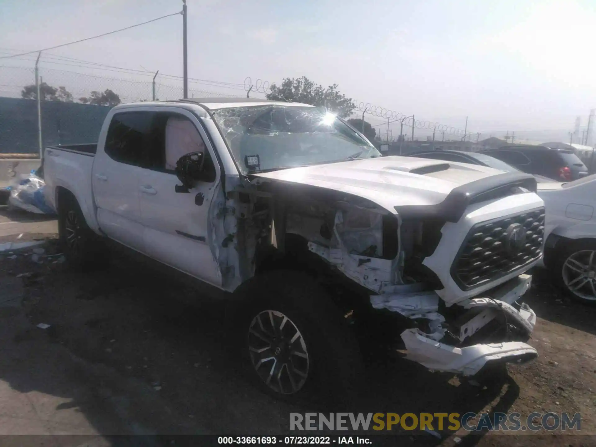 1 Photograph of a damaged car 3TMAZ5CN0MM146531 TOYOTA TACOMA 2WD 2021