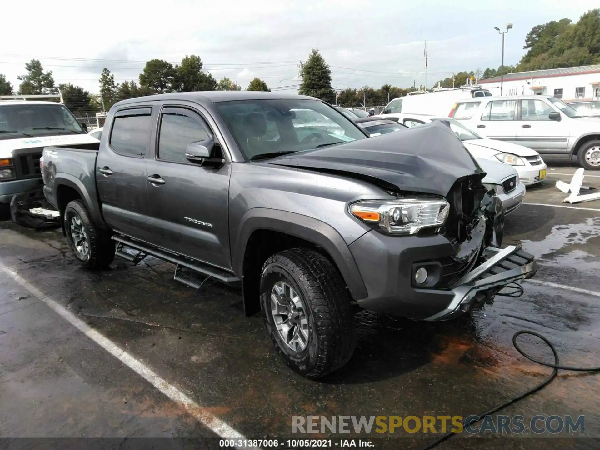 1 Photograph of a damaged car 3TMAZ5CN0MM147226 TOYOTA TACOMA 2WD 2021