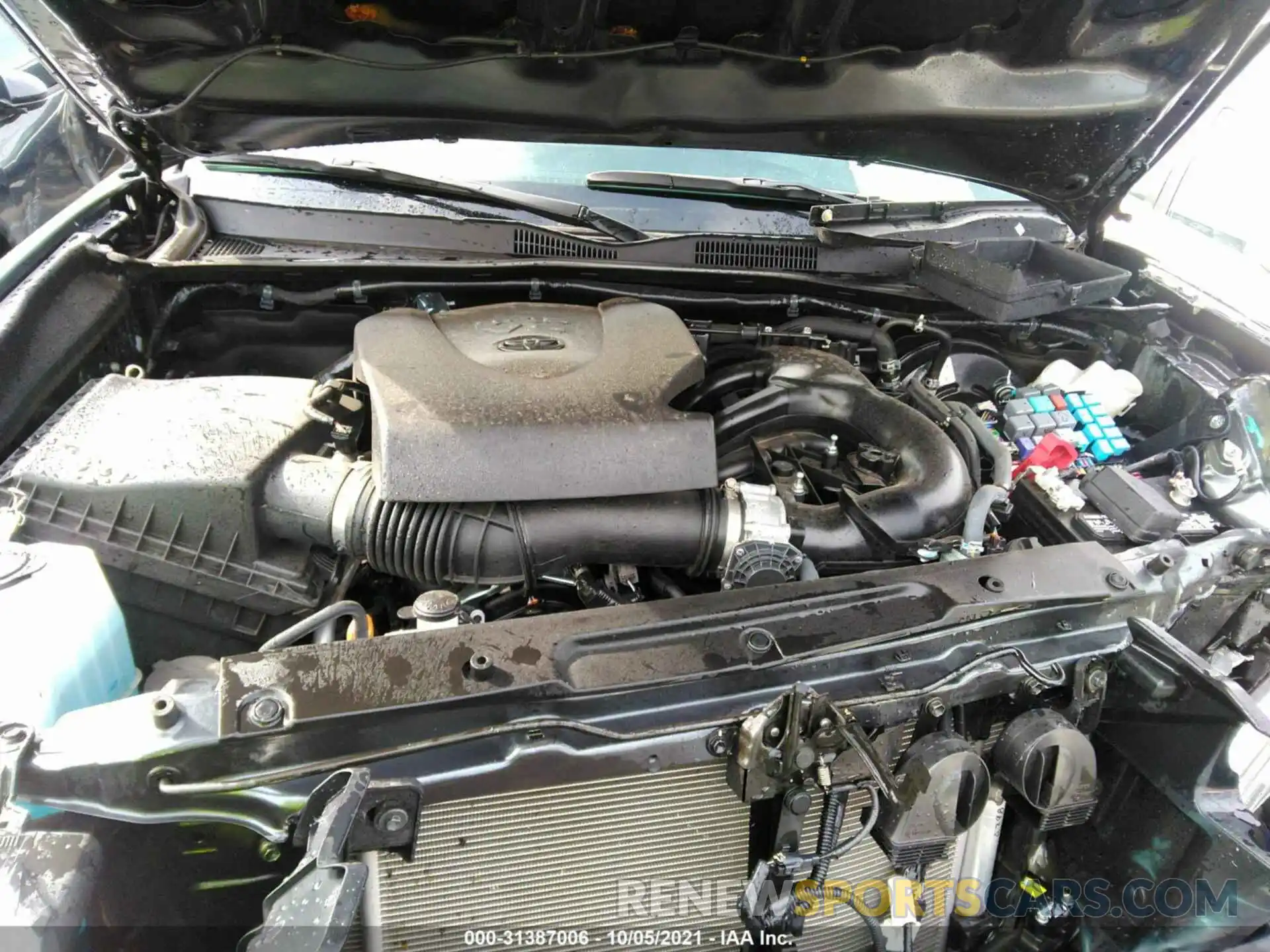 10 Photograph of a damaged car 3TMAZ5CN0MM147226 TOYOTA TACOMA 2WD 2021