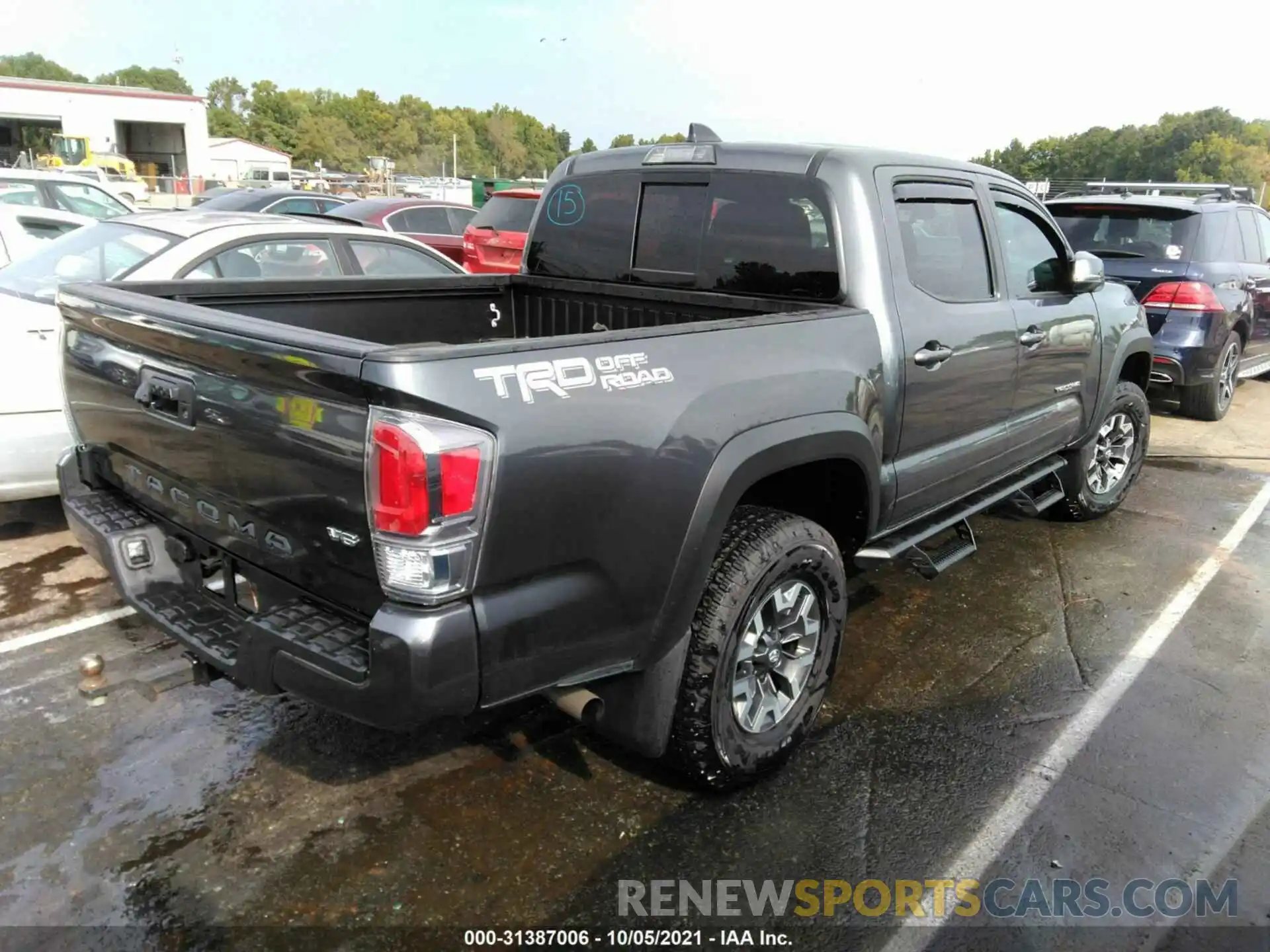 4 Photograph of a damaged car 3TMAZ5CN0MM147226 TOYOTA TACOMA 2WD 2021