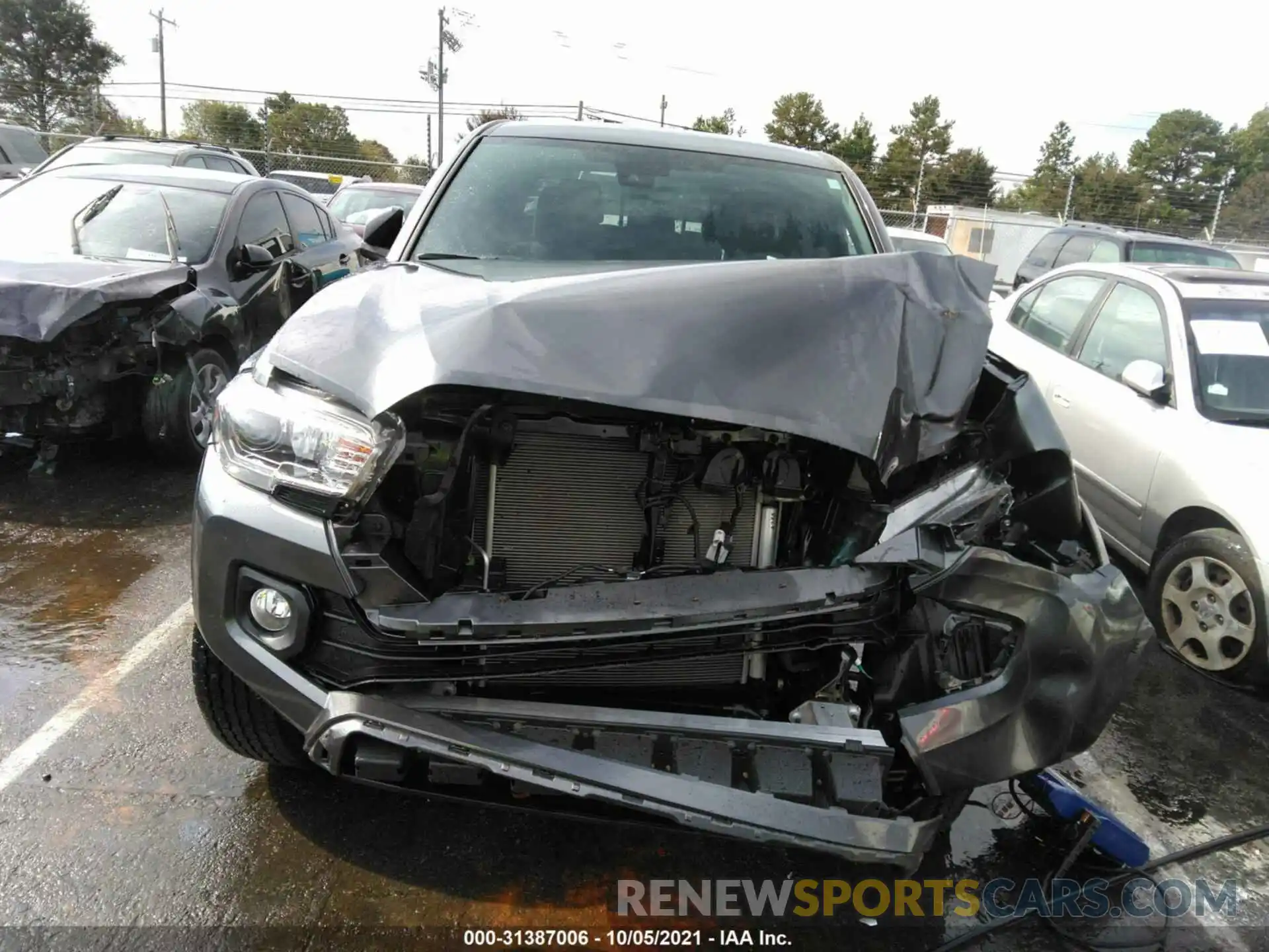 6 Photograph of a damaged car 3TMAZ5CN0MM147226 TOYOTA TACOMA 2WD 2021