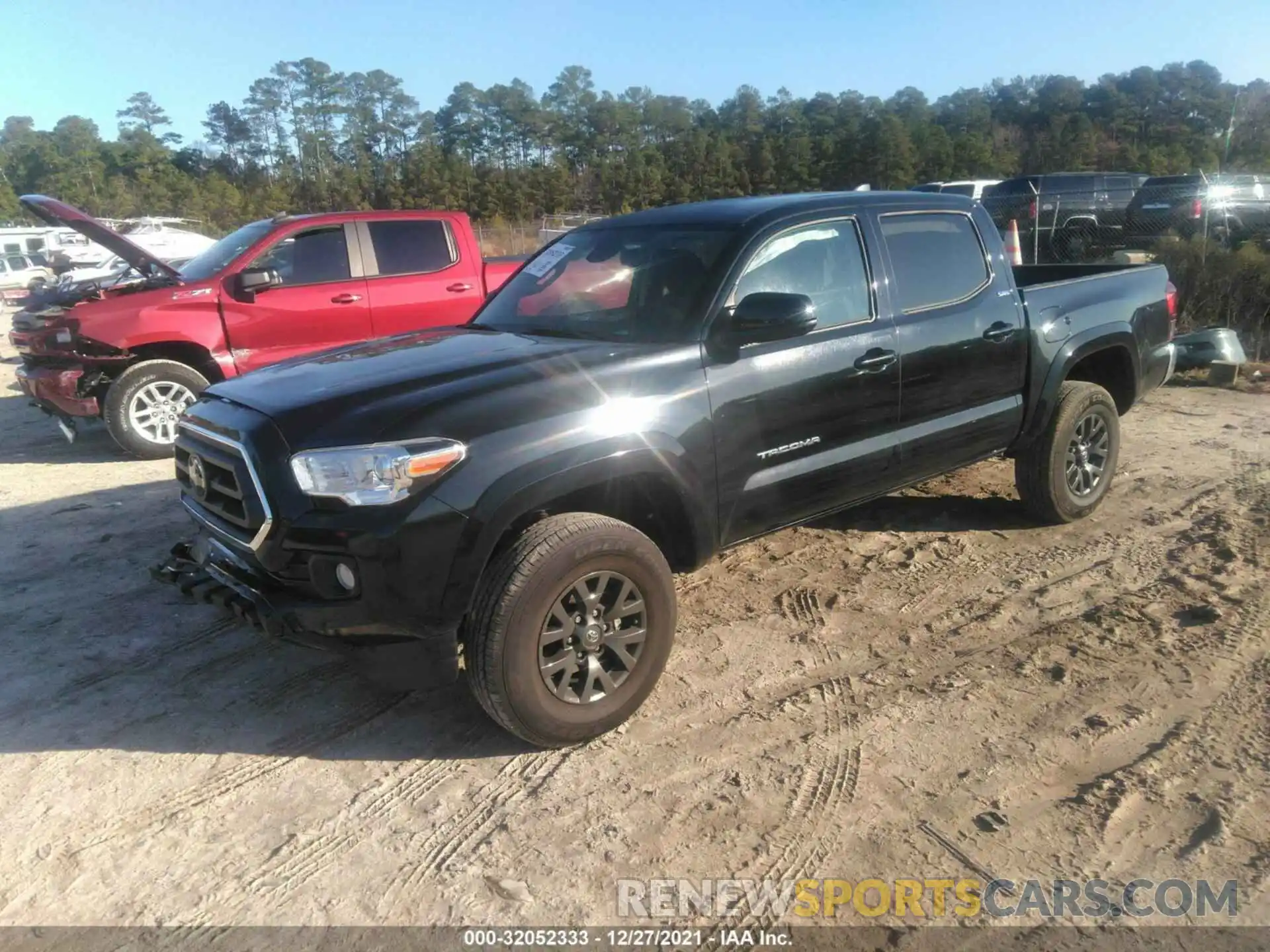 2 Photograph of a damaged car 3TMAZ5CN0MM151678 TOYOTA TACOMA 2WD 2021