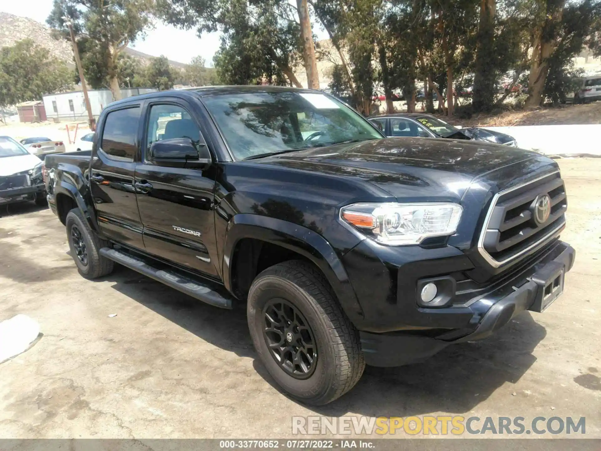 1 Photograph of a damaged car 3TMAZ5CN0MM154841 TOYOTA TACOMA 2WD 2021