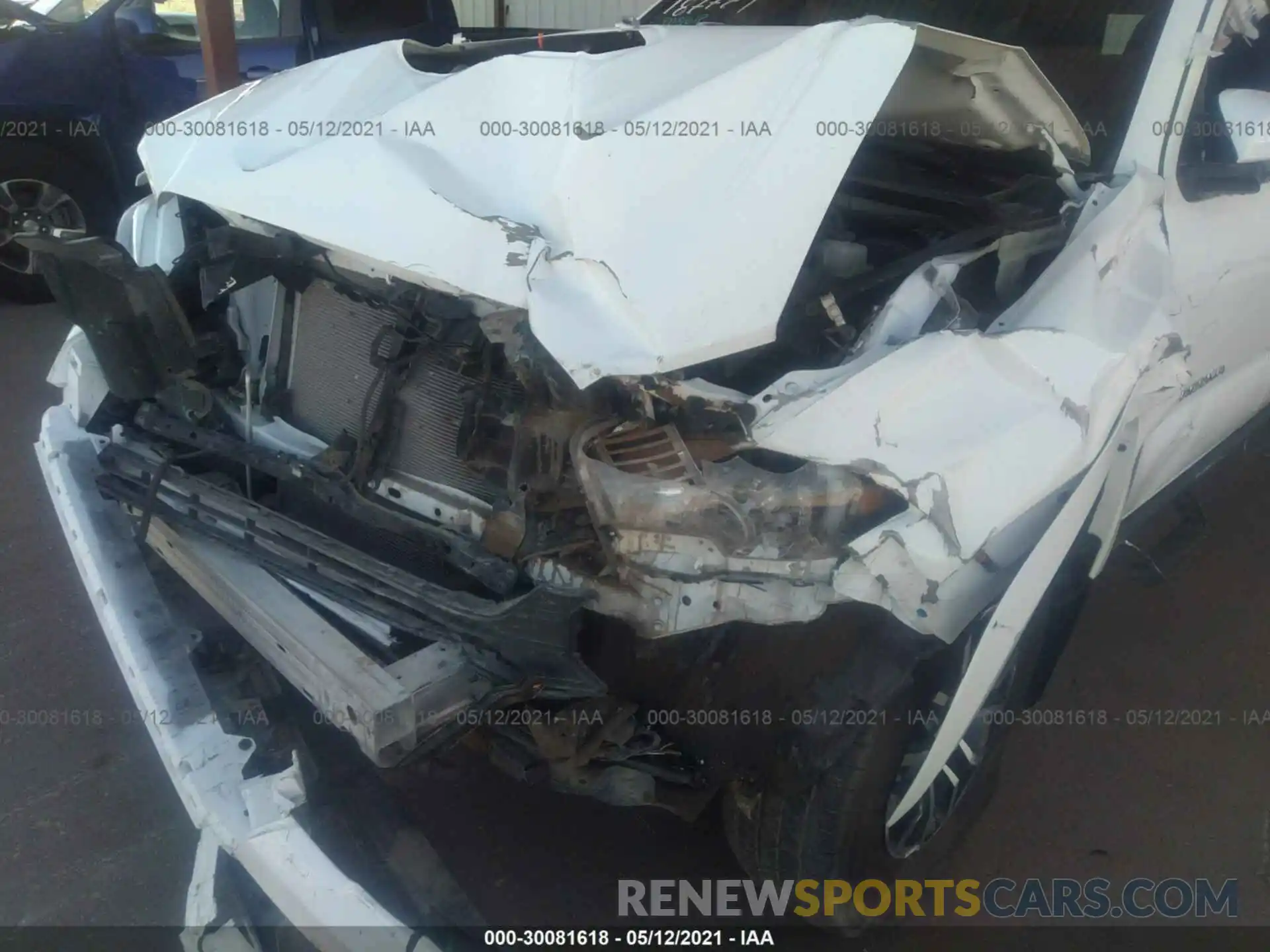 6 Photograph of a damaged car 3TMAZ5CN1MM143766 TOYOTA TACOMA 2WD 2021