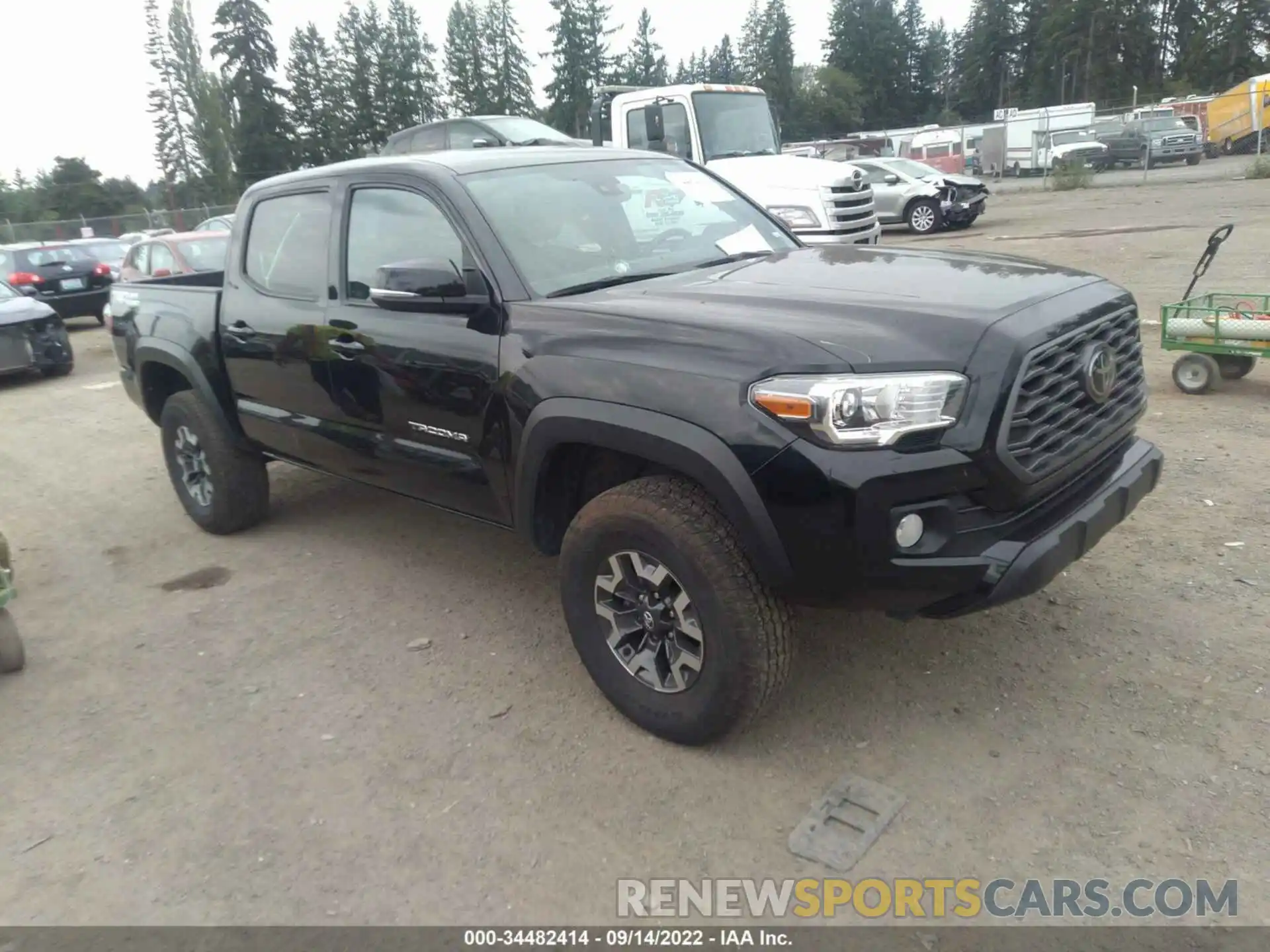 1 Photograph of a damaged car 3TMAZ5CN1MM145985 TOYOTA TACOMA 2WD 2021