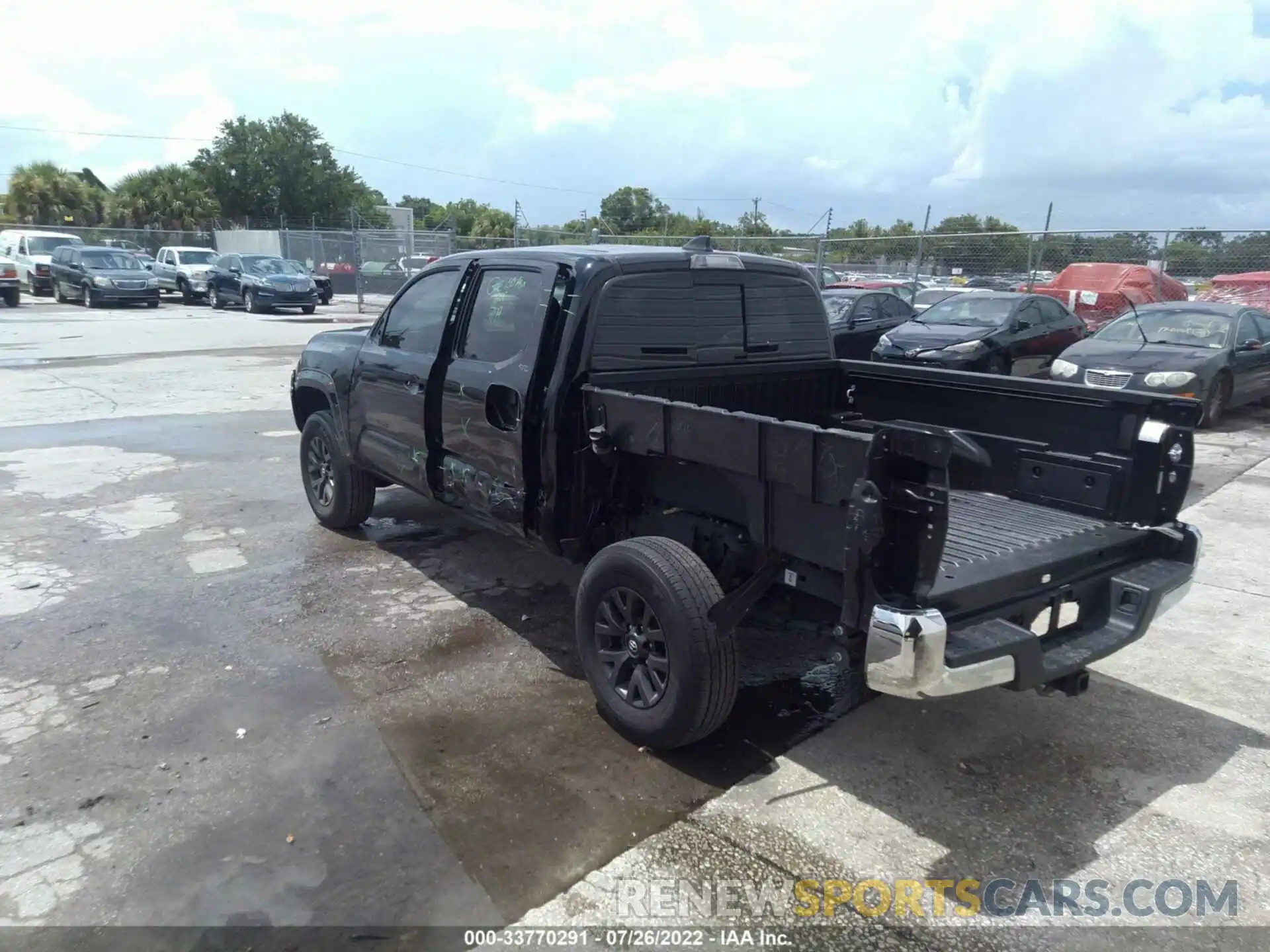 6 Photograph of a damaged car 3TMAZ5CN1MM153052 TOYOTA TACOMA 2WD 2021