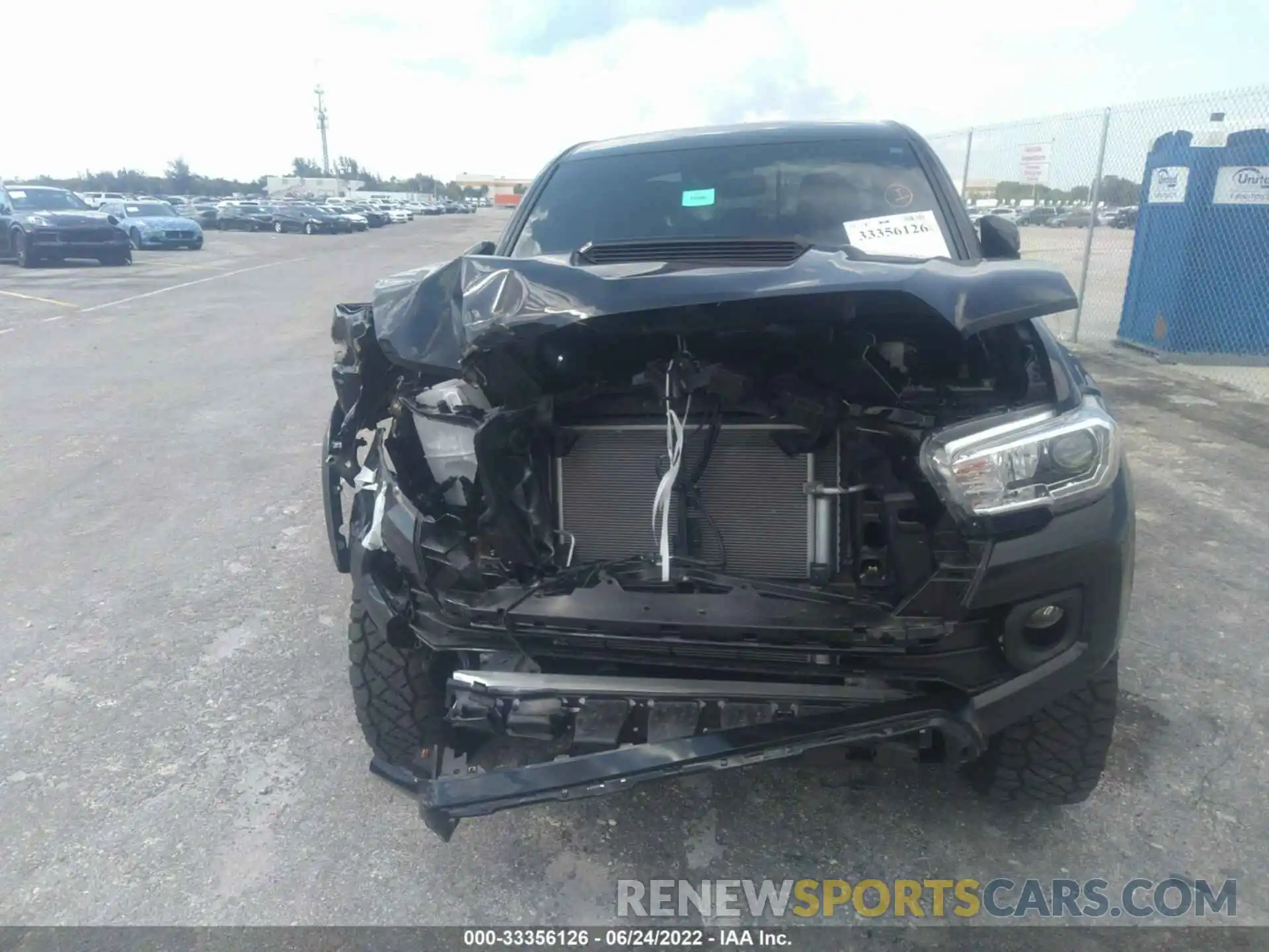 6 Photograph of a damaged car 3TMAZ5CN1MM153729 TOYOTA TACOMA 2WD 2021