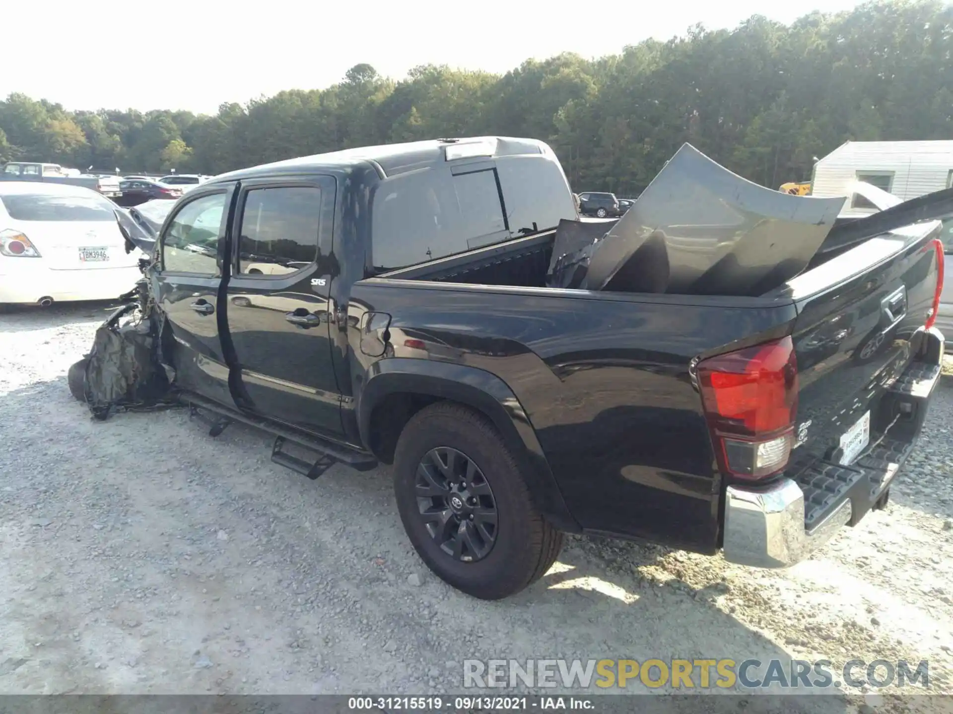 3 Photograph of a damaged car 3TMAZ5CN1MM156212 TOYOTA TACOMA 2WD 2021