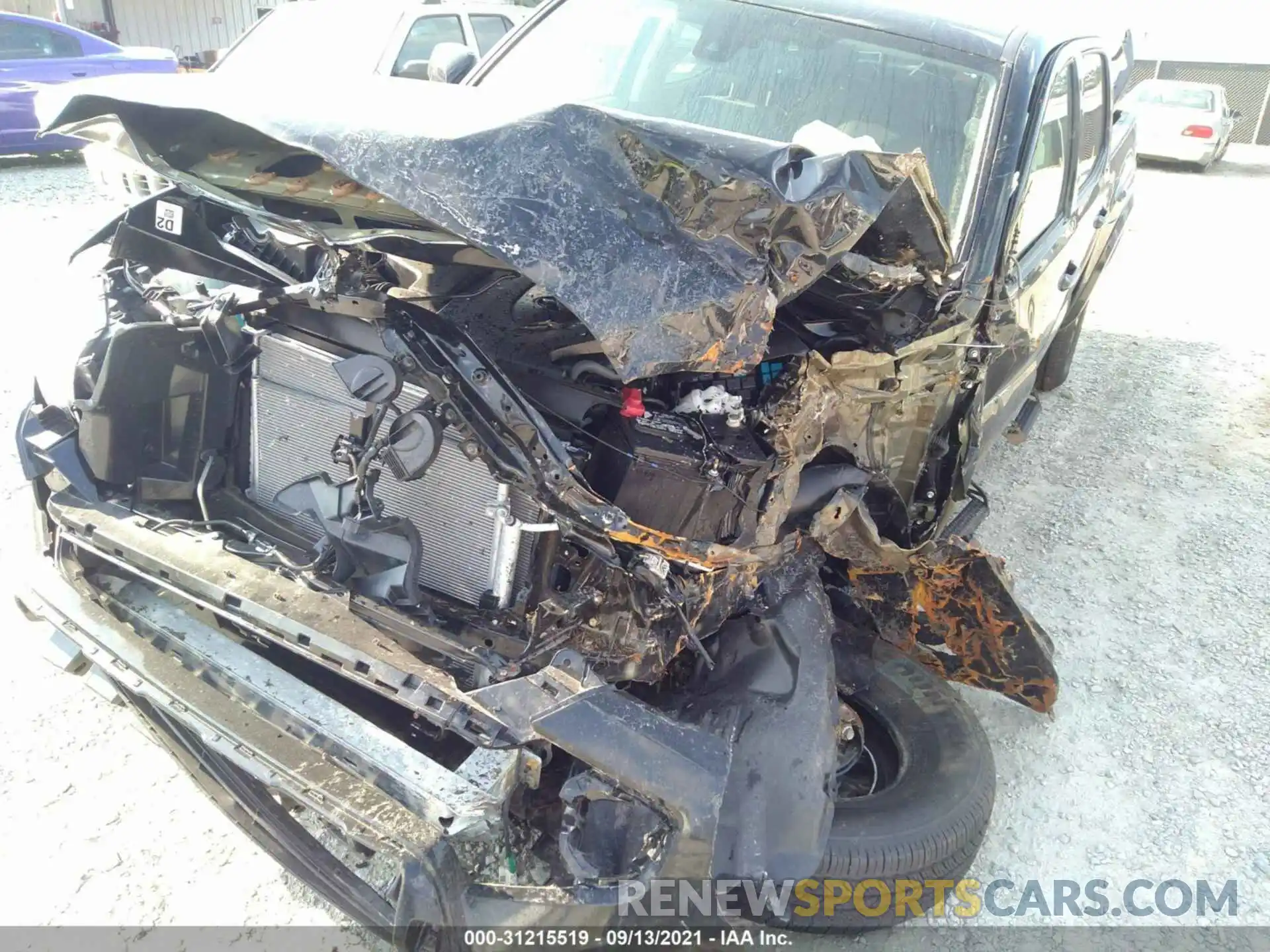 6 Photograph of a damaged car 3TMAZ5CN1MM156212 TOYOTA TACOMA 2WD 2021