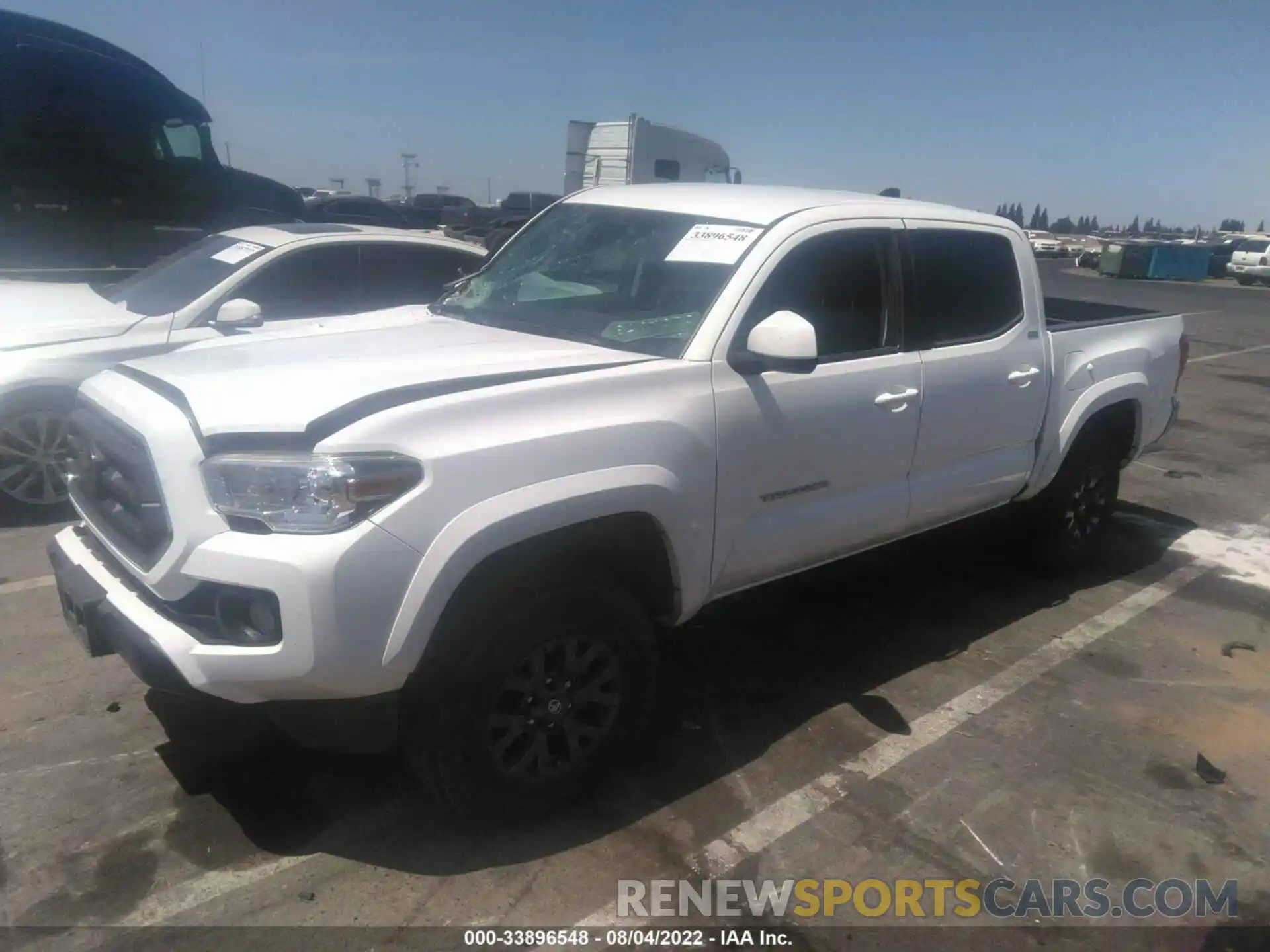 2 Фотография поврежденного автомобиля 3TMAZ5CN3MM146880 TOYOTA TACOMA 2WD 2021