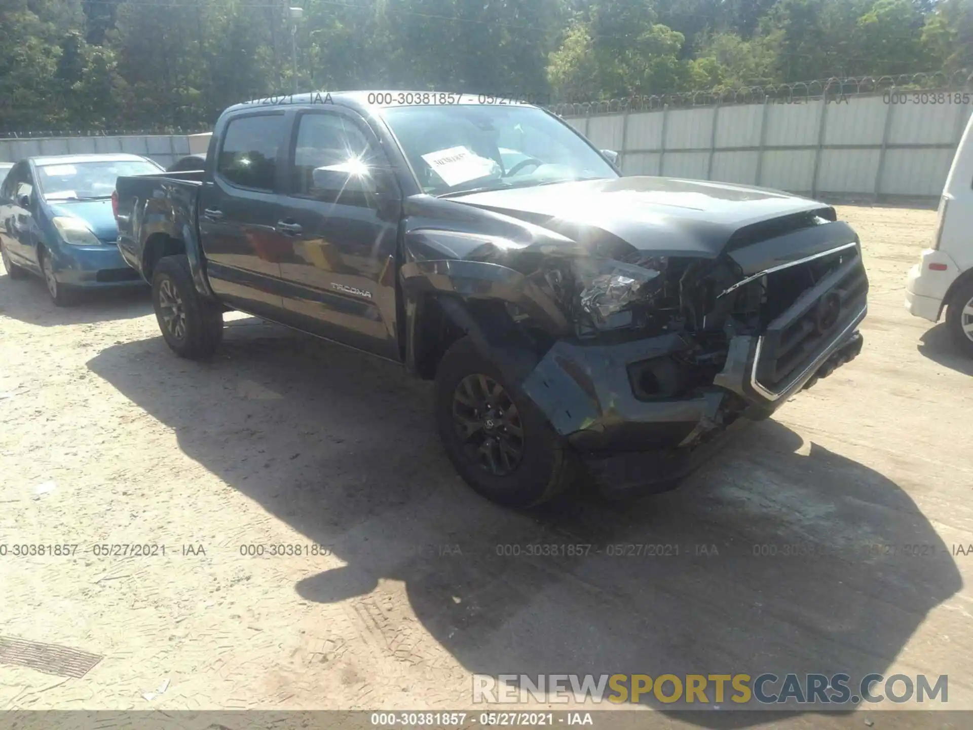 1 Photograph of a damaged car 3TMAZ5CN3MM150282 TOYOTA TACOMA 2WD 2021