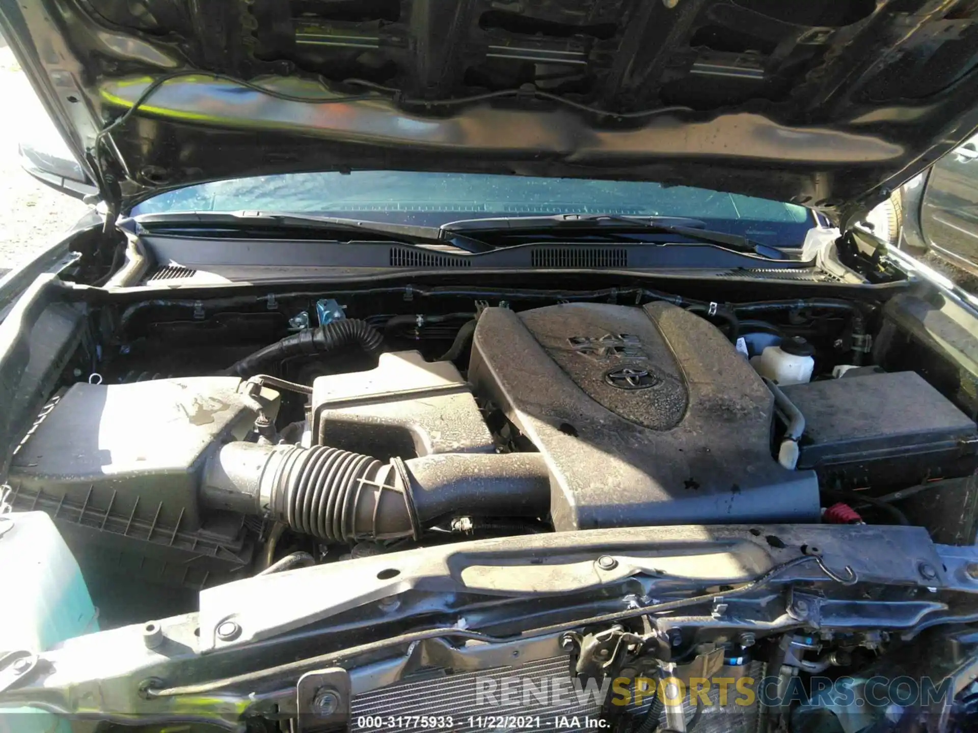 10 Photograph of a damaged car 3TMAZ5CN3MM150993 TOYOTA TACOMA 2WD 2021