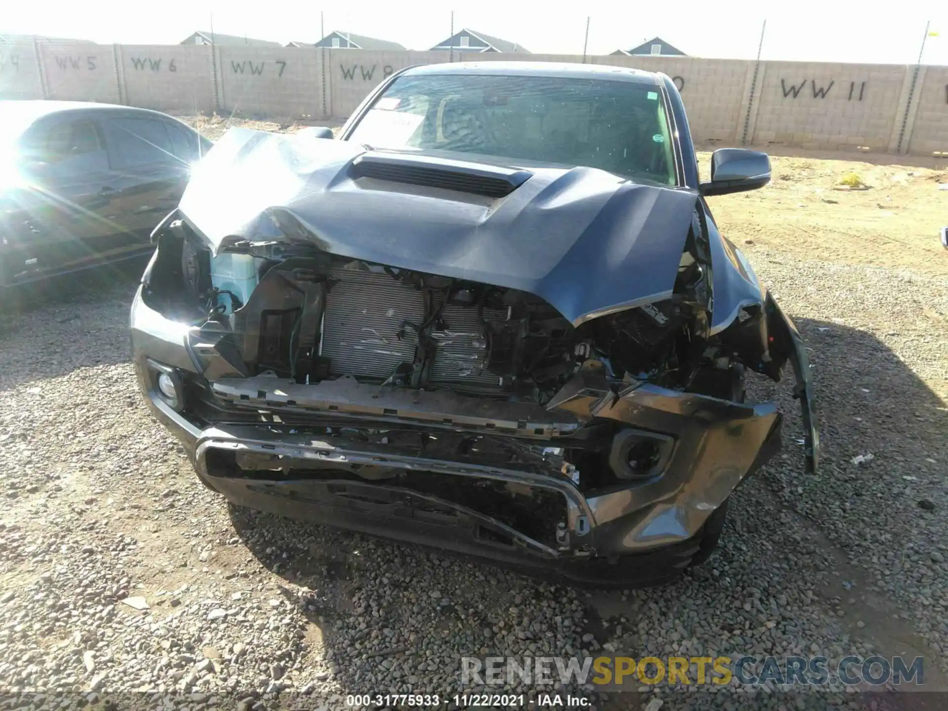 6 Photograph of a damaged car 3TMAZ5CN3MM150993 TOYOTA TACOMA 2WD 2021