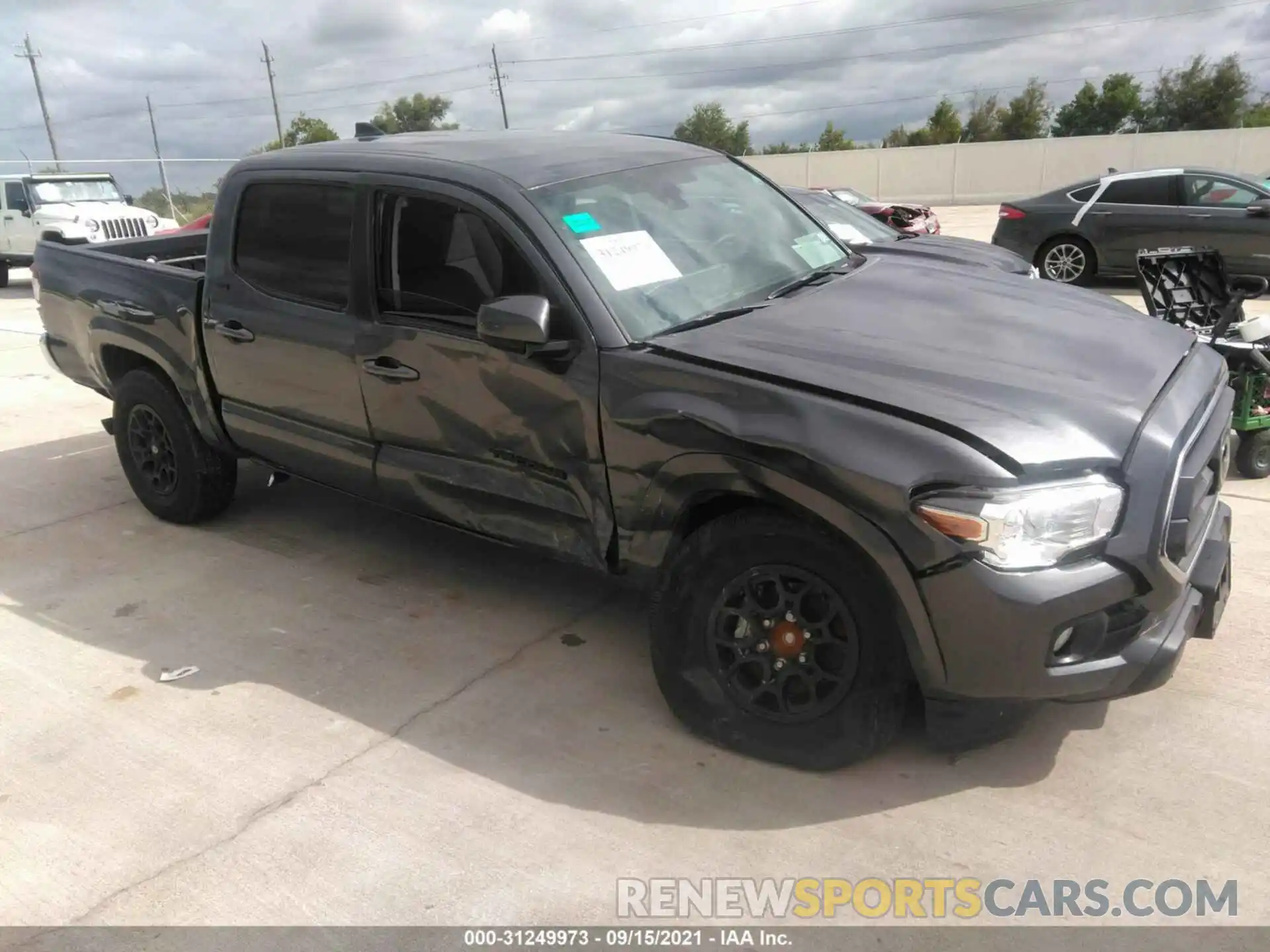 1 Фотография поврежденного автомобиля 3TMAZ5CN3MM151108 TOYOTA TACOMA 2WD 2021