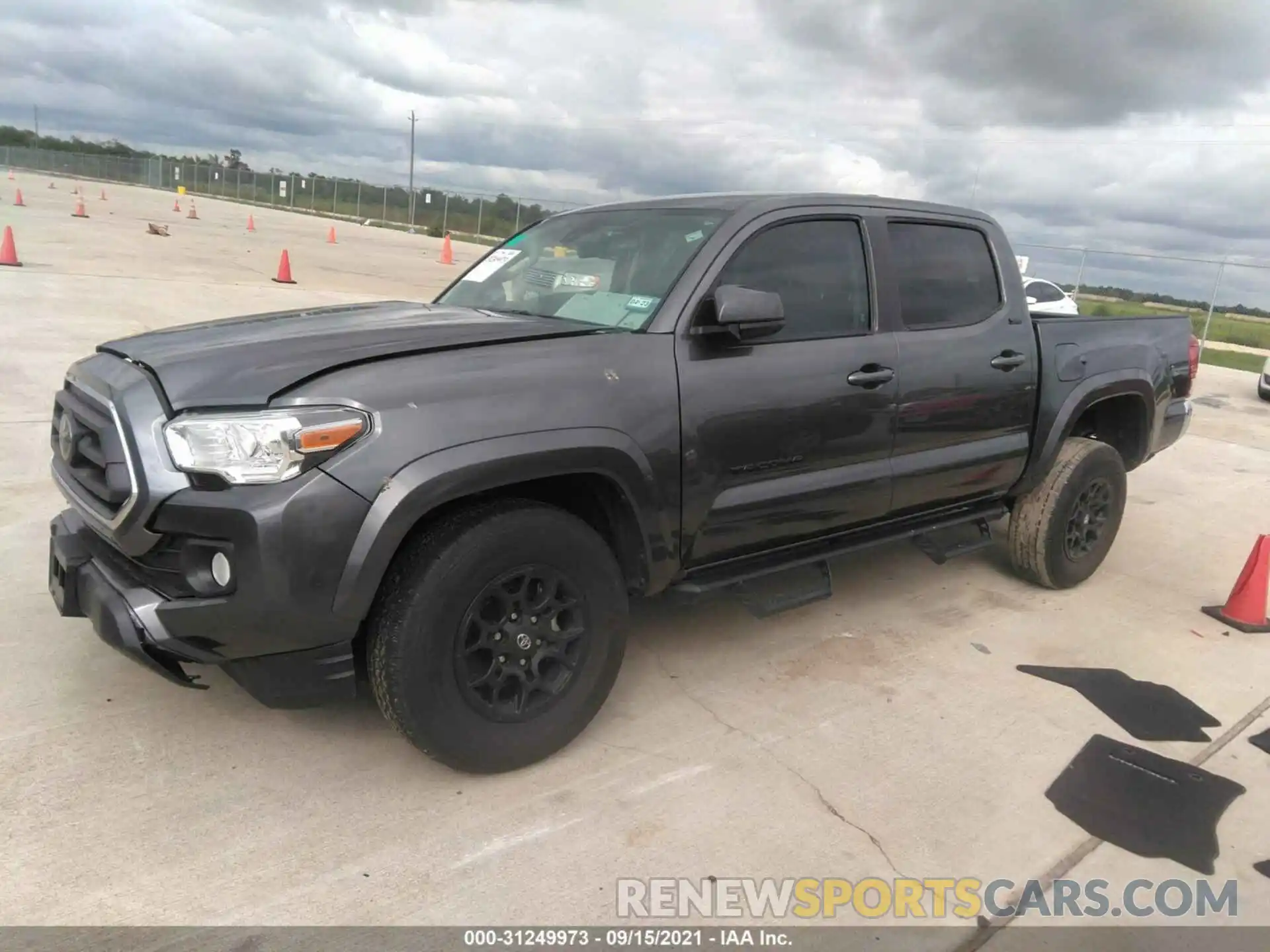 2 Photograph of a damaged car 3TMAZ5CN3MM151108 TOYOTA TACOMA 2WD 2021