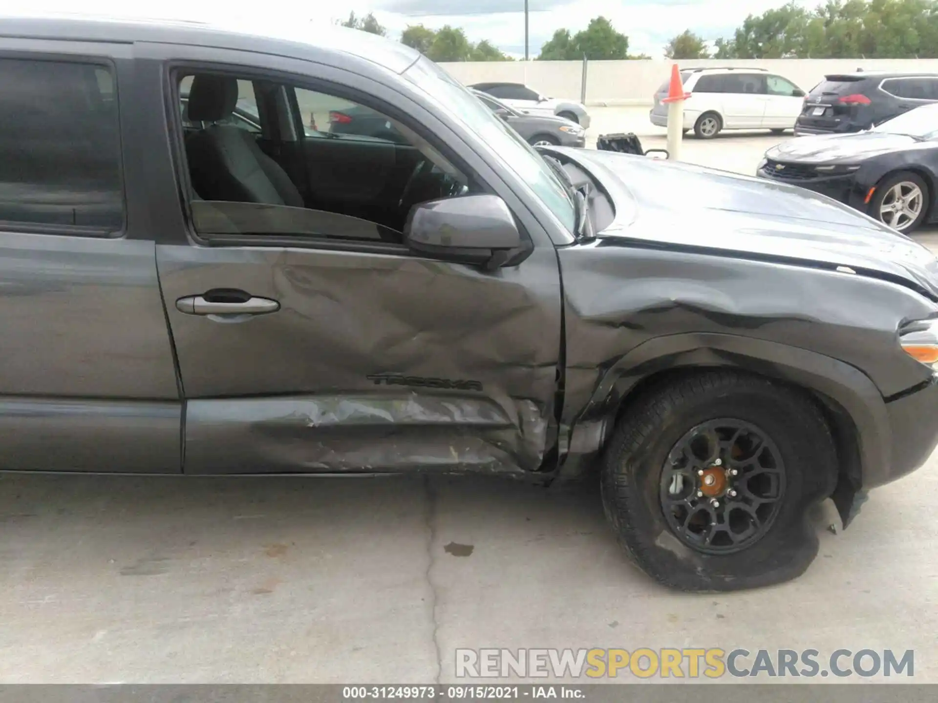 6 Photograph of a damaged car 3TMAZ5CN3MM151108 TOYOTA TACOMA 2WD 2021