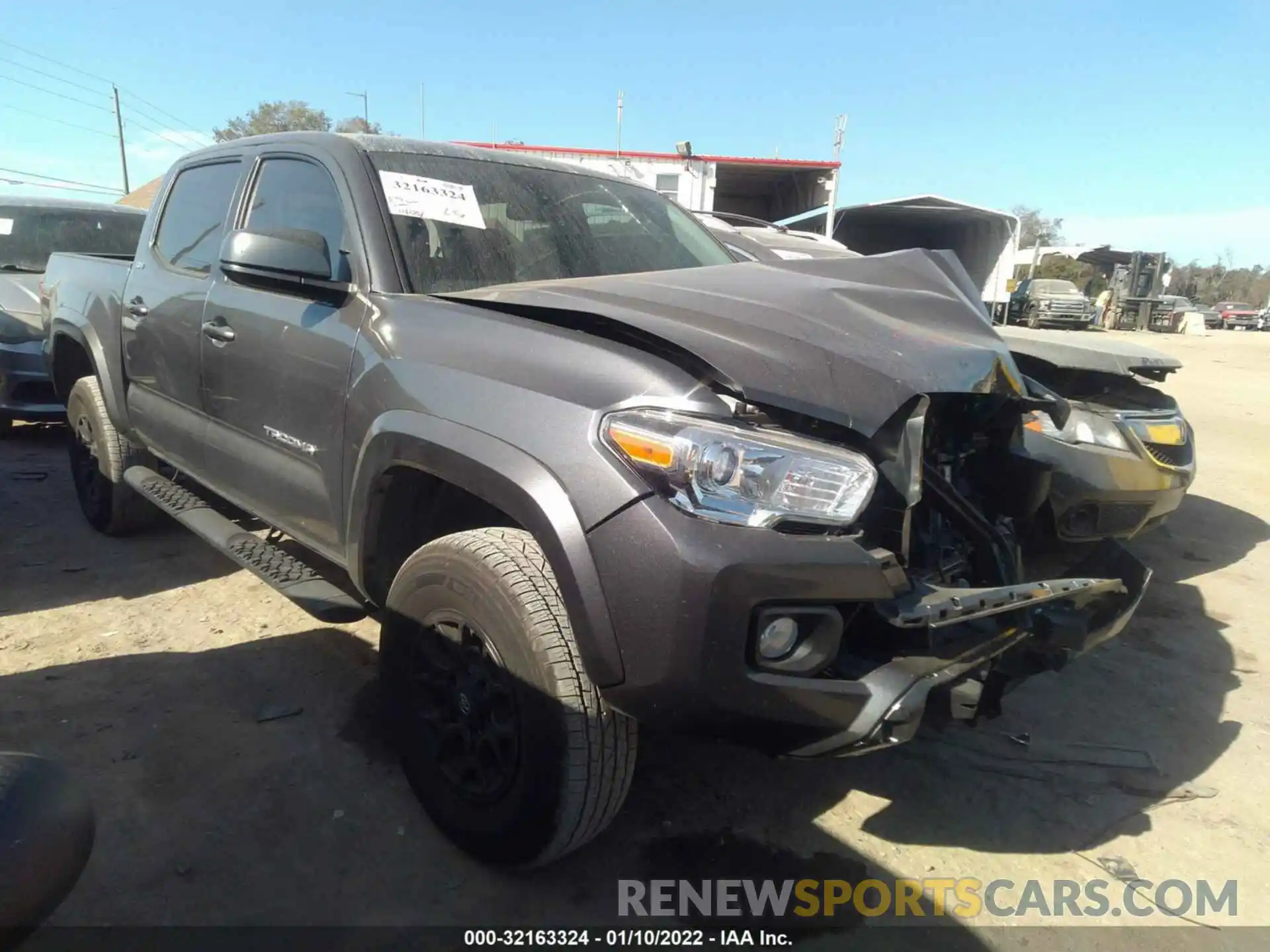 1 Photograph of a damaged car 3TMAZ5CN3MM152307 TOYOTA TACOMA 2WD 2021