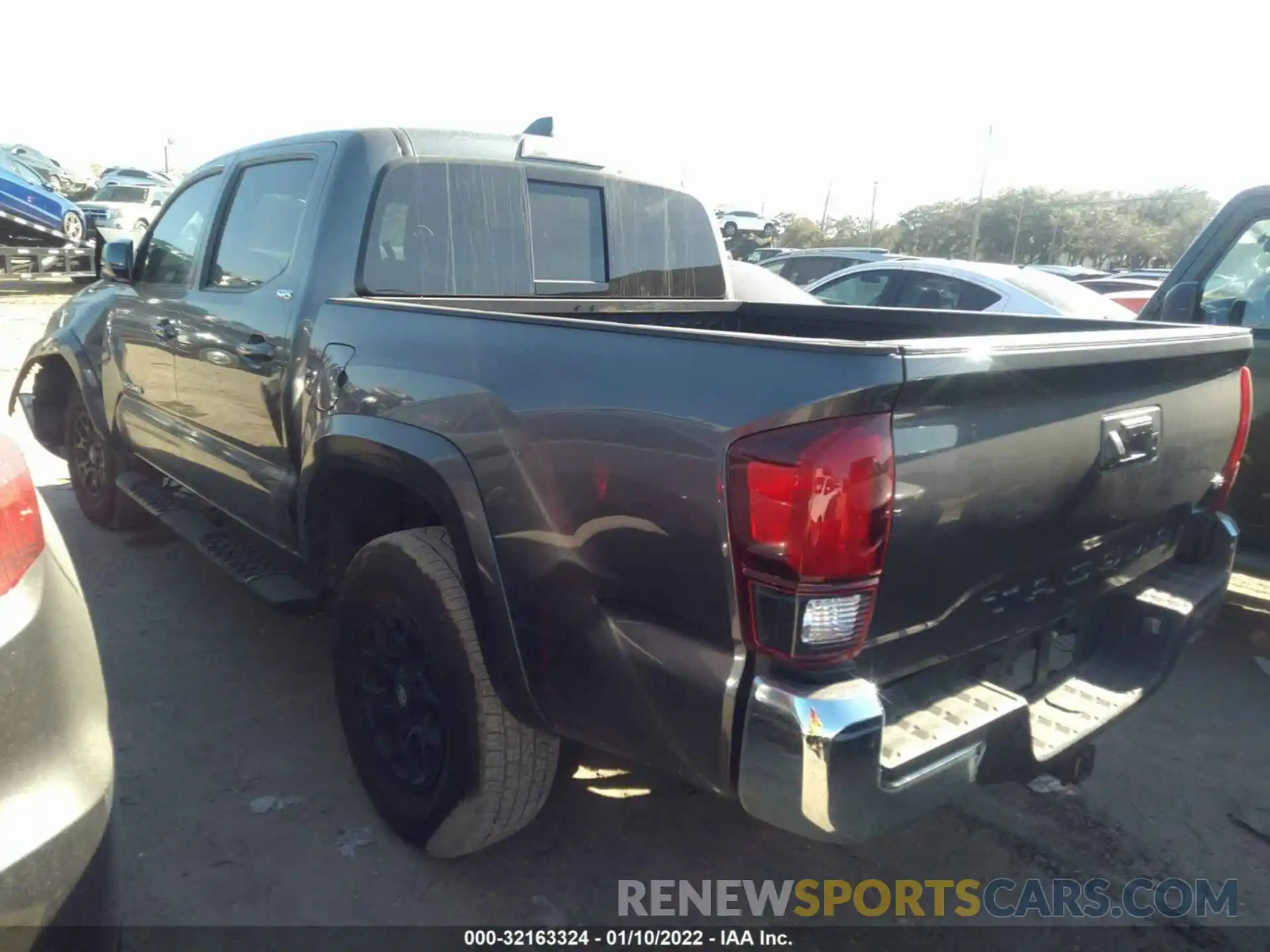 3 Photograph of a damaged car 3TMAZ5CN3MM152307 TOYOTA TACOMA 2WD 2021