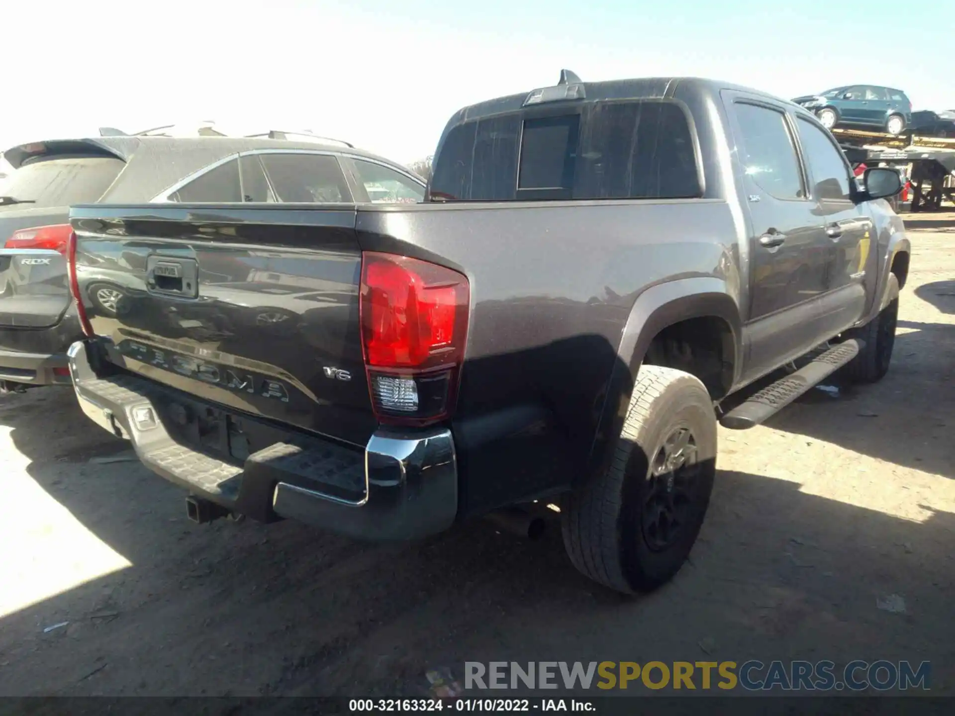 4 Фотография поврежденного автомобиля 3TMAZ5CN3MM152307 TOYOTA TACOMA 2WD 2021