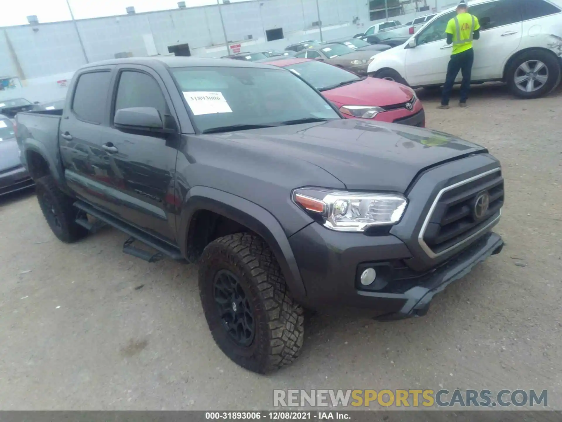 1 Photograph of a damaged car 3TMAZ5CN3MM152503 TOYOTA TACOMA 2WD 2021