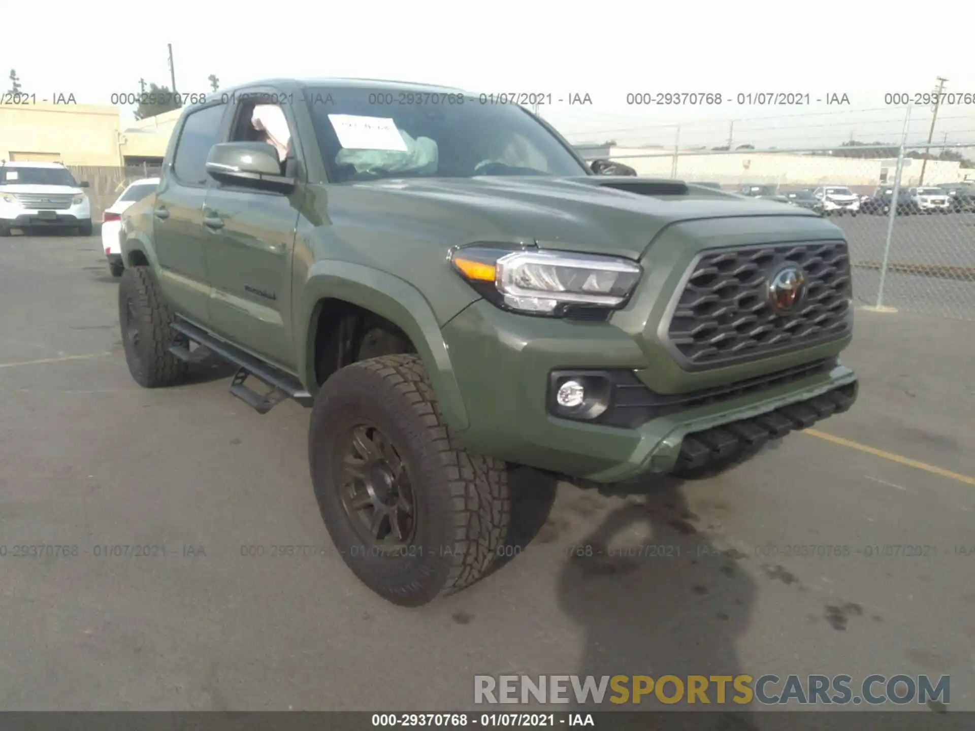 1 Photograph of a damaged car 3TMAZ5CN4MM141509 TOYOTA TACOMA 2WD 2021