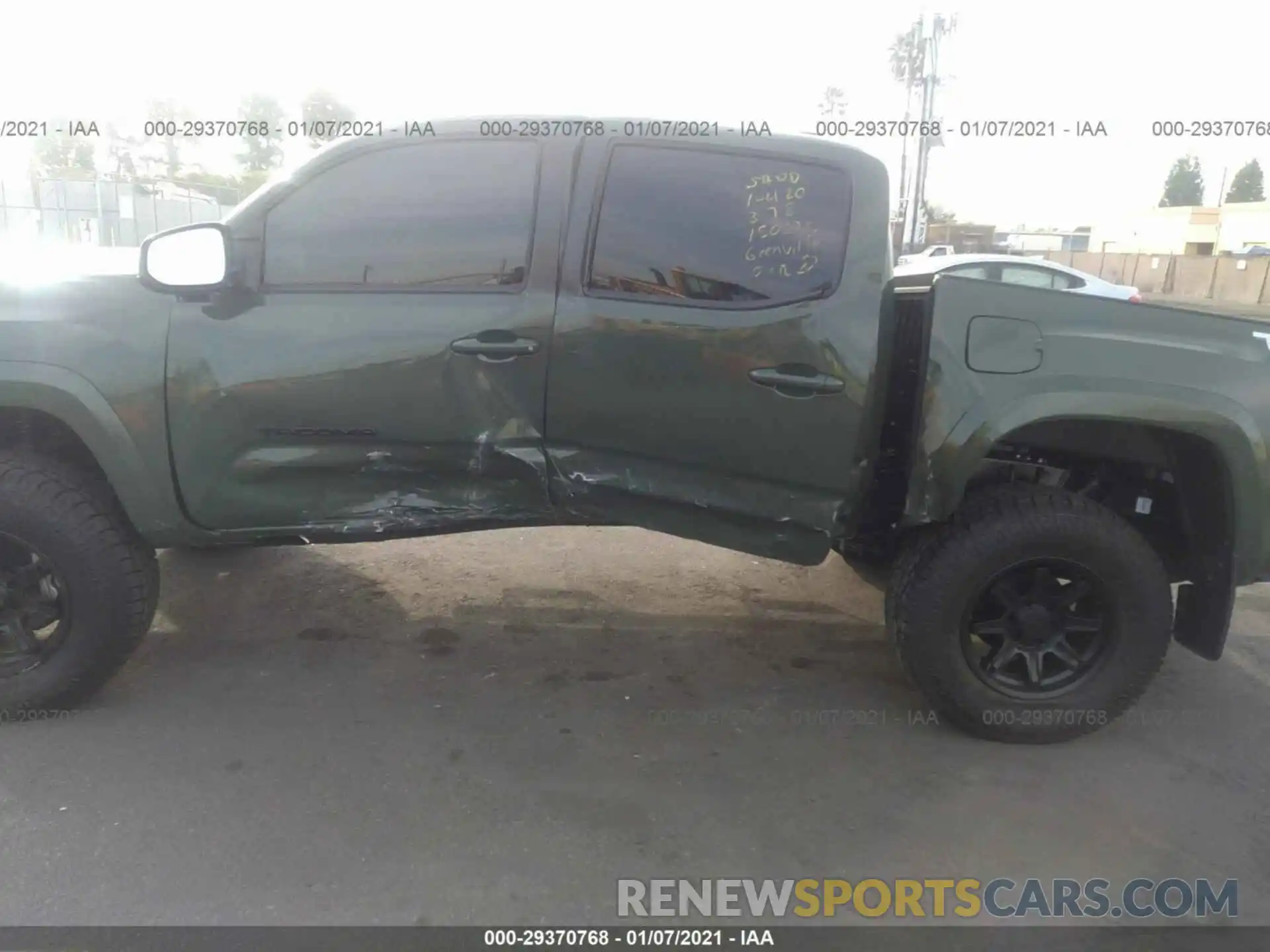 6 Фотография поврежденного автомобиля 3TMAZ5CN4MM141509 TOYOTA TACOMA 2WD 2021