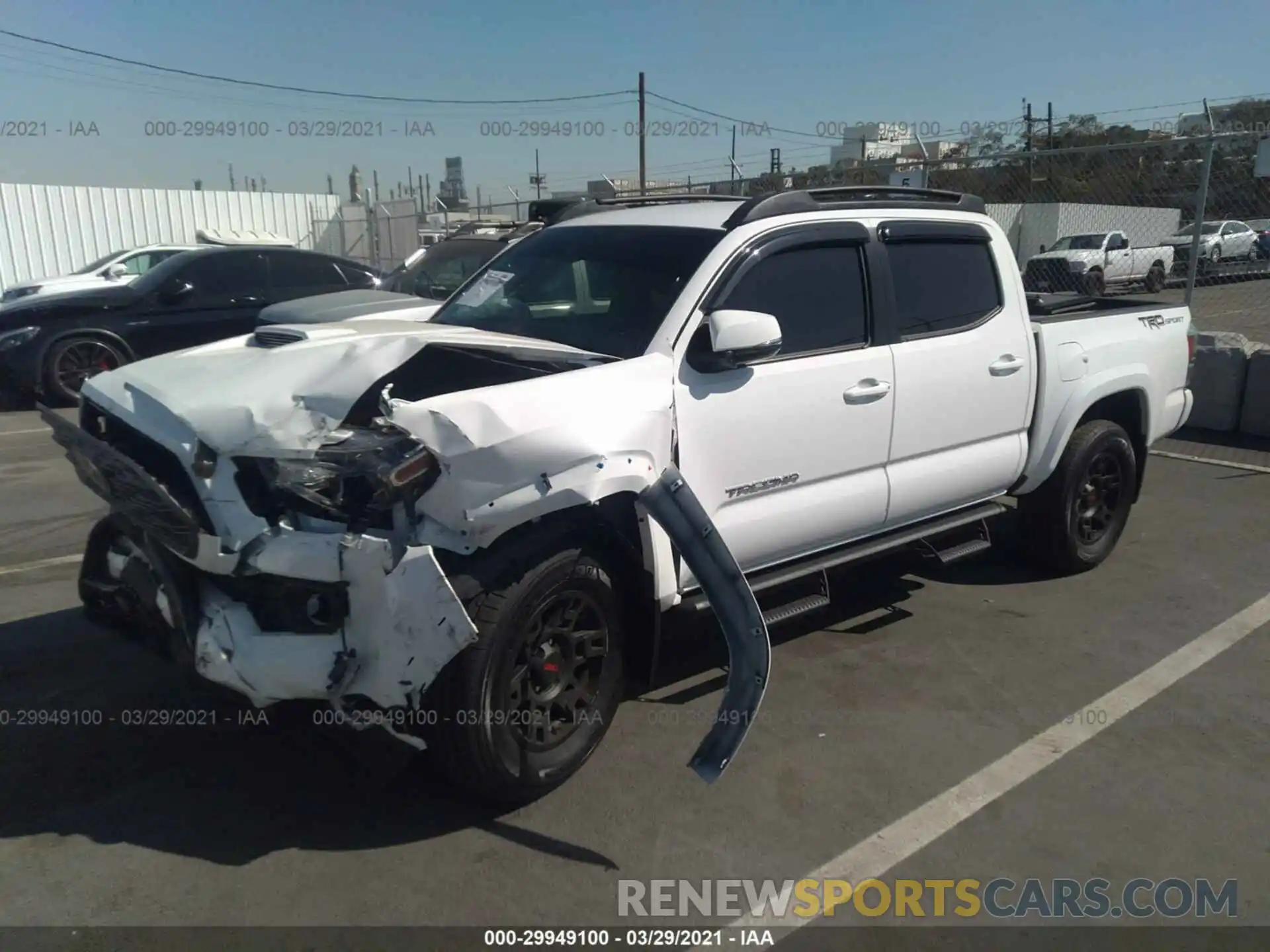 2 Photograph of a damaged car 3TMAZ5CN4MM145947 TOYOTA TACOMA 2WD 2021