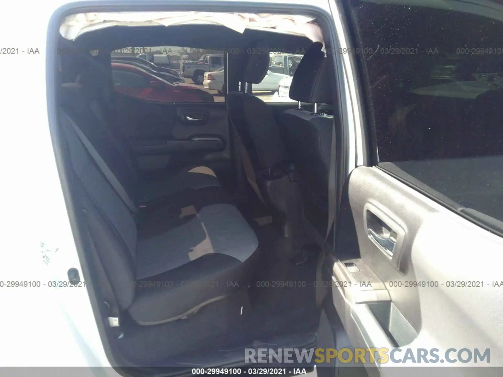 8 Photograph of a damaged car 3TMAZ5CN4MM145947 TOYOTA TACOMA 2WD 2021