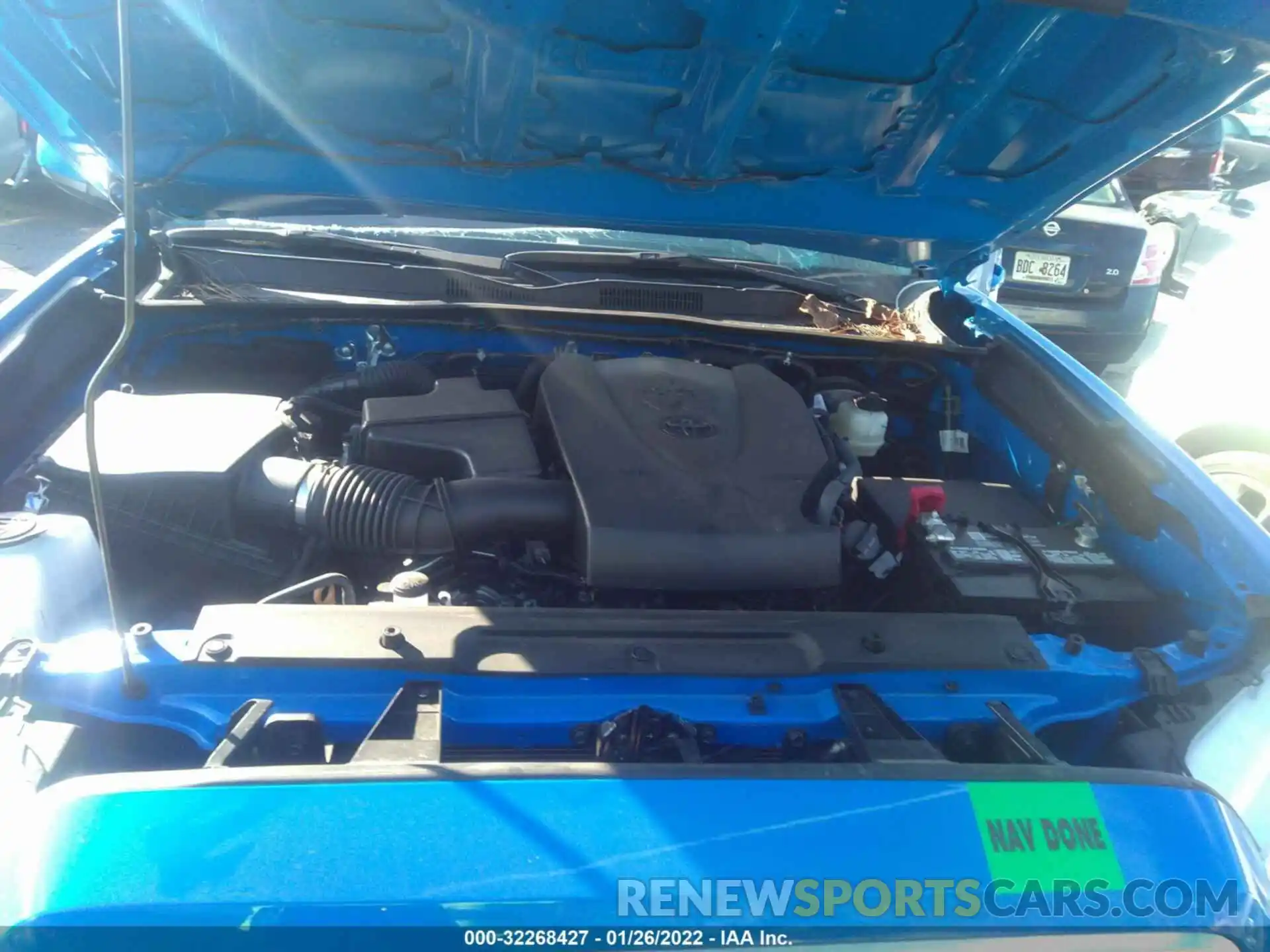 10 Photograph of a damaged car 3TMAZ5CN4MM148198 TOYOTA TACOMA 2WD 2021