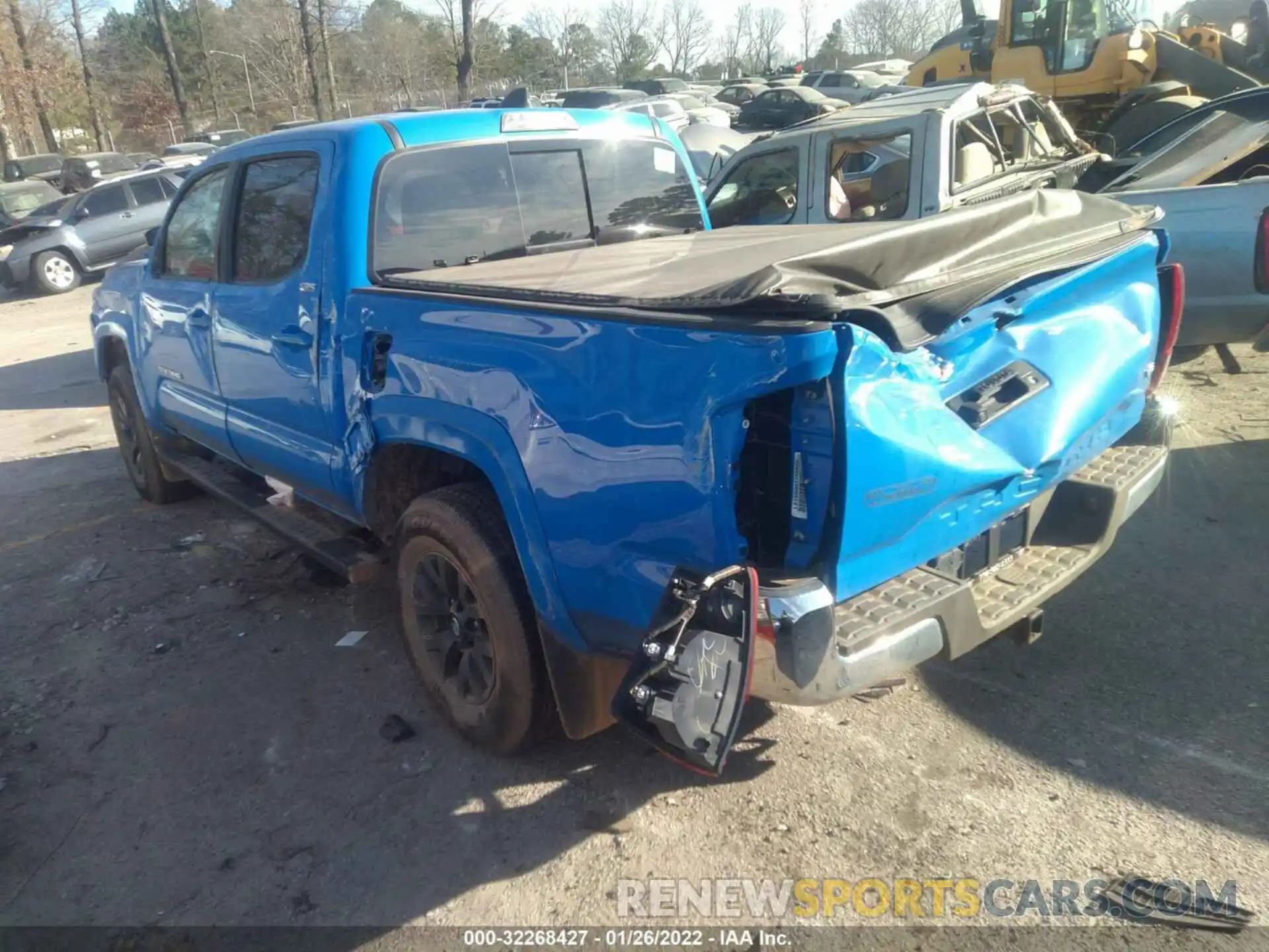 3 Photograph of a damaged car 3TMAZ5CN4MM148198 TOYOTA TACOMA 2WD 2021