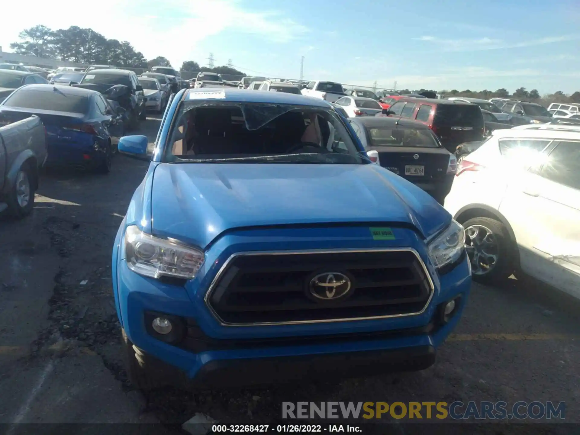 6 Photograph of a damaged car 3TMAZ5CN4MM148198 TOYOTA TACOMA 2WD 2021