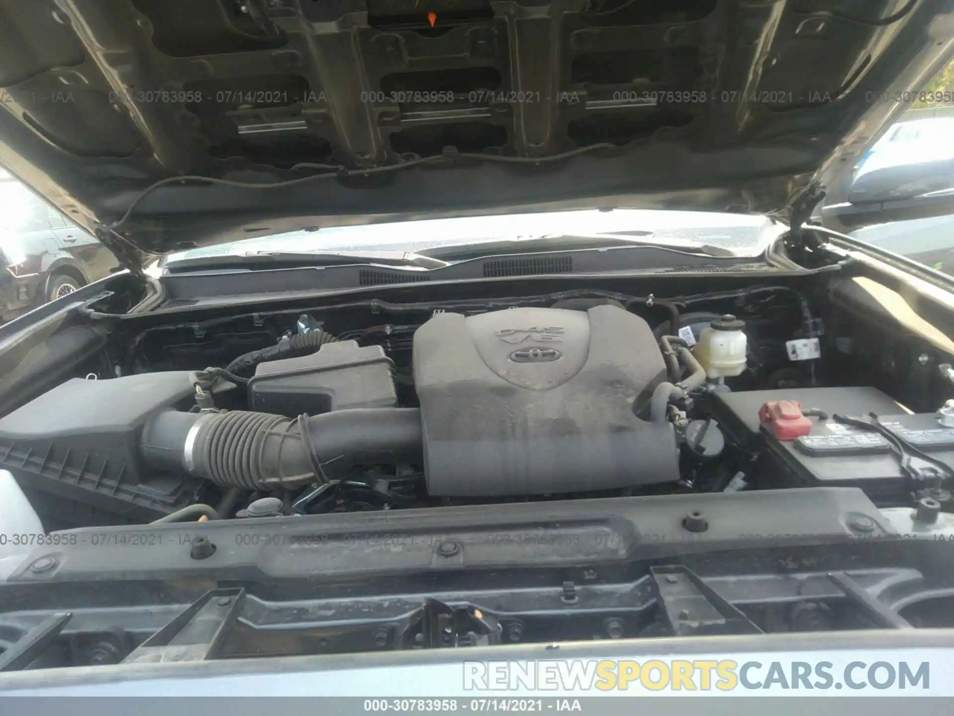 10 Photograph of a damaged car 3TMAZ5CN4MM148735 TOYOTA TACOMA 2WD 2021