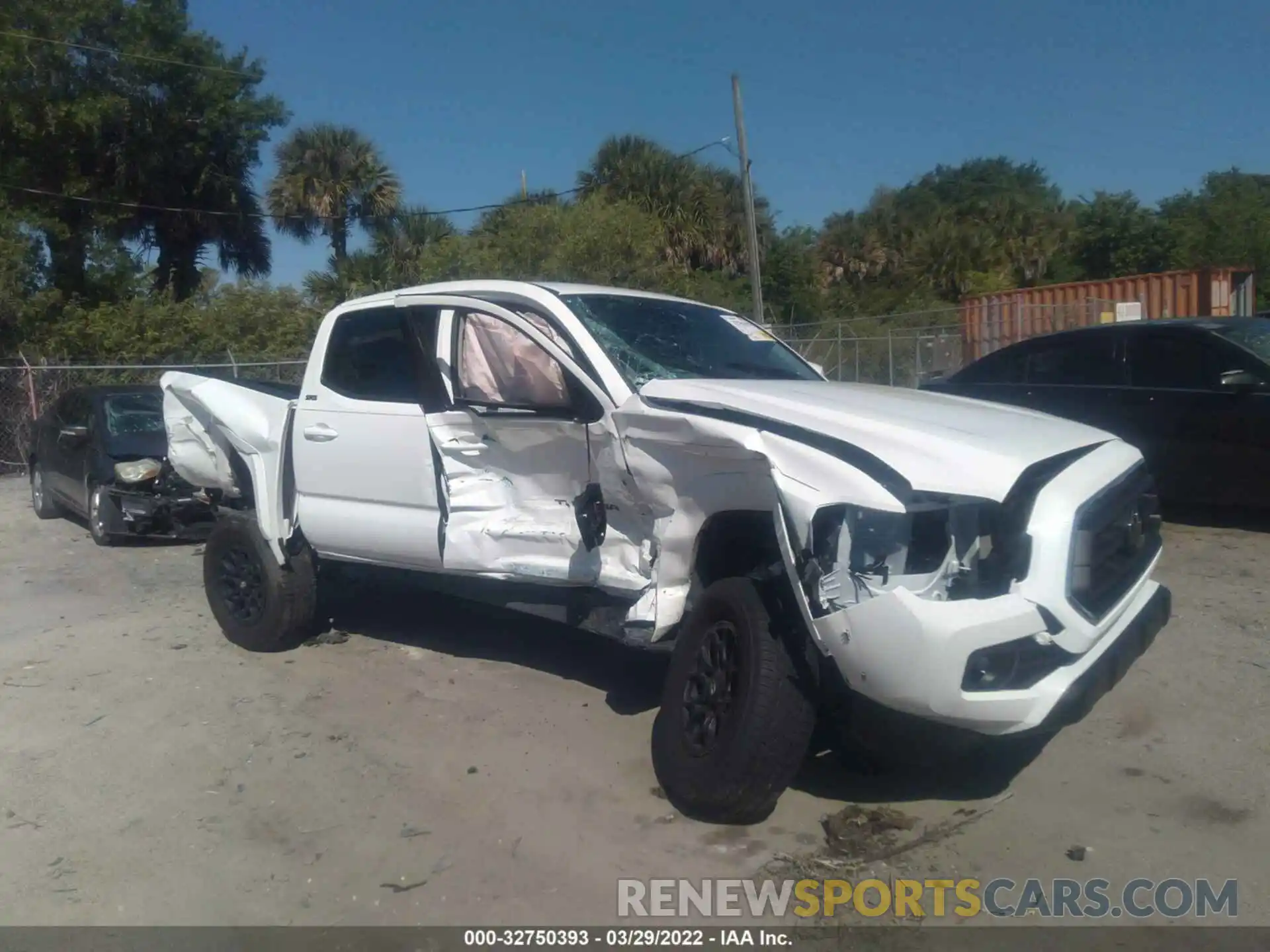 1 Photograph of a damaged car 3TMAZ5CN4MM149030 TOYOTA TACOMA 2WD 2021