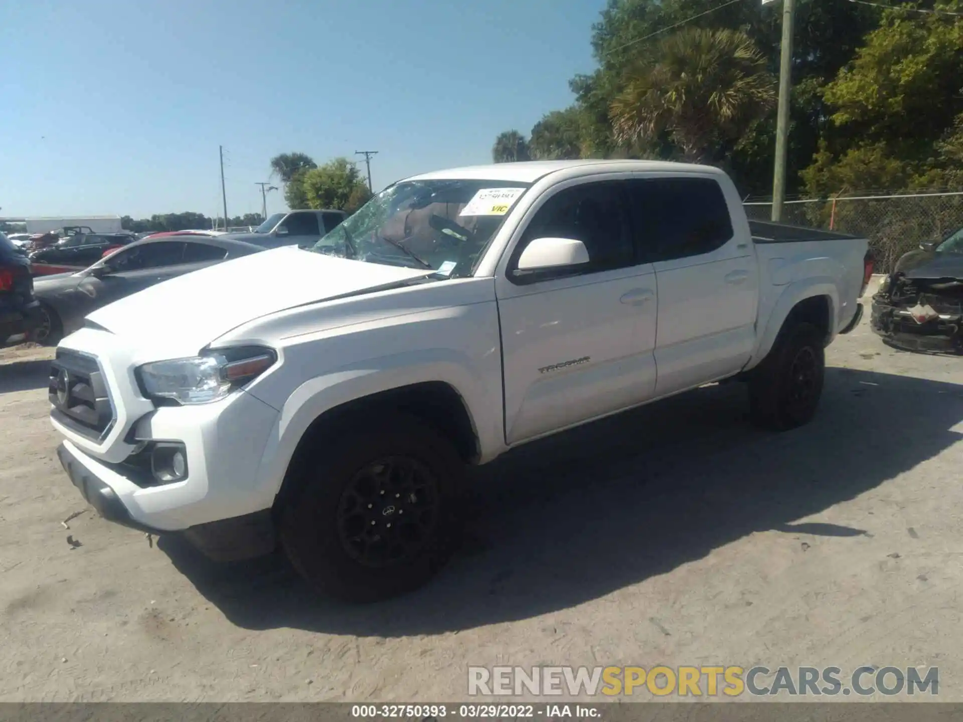 2 Photograph of a damaged car 3TMAZ5CN4MM149030 TOYOTA TACOMA 2WD 2021