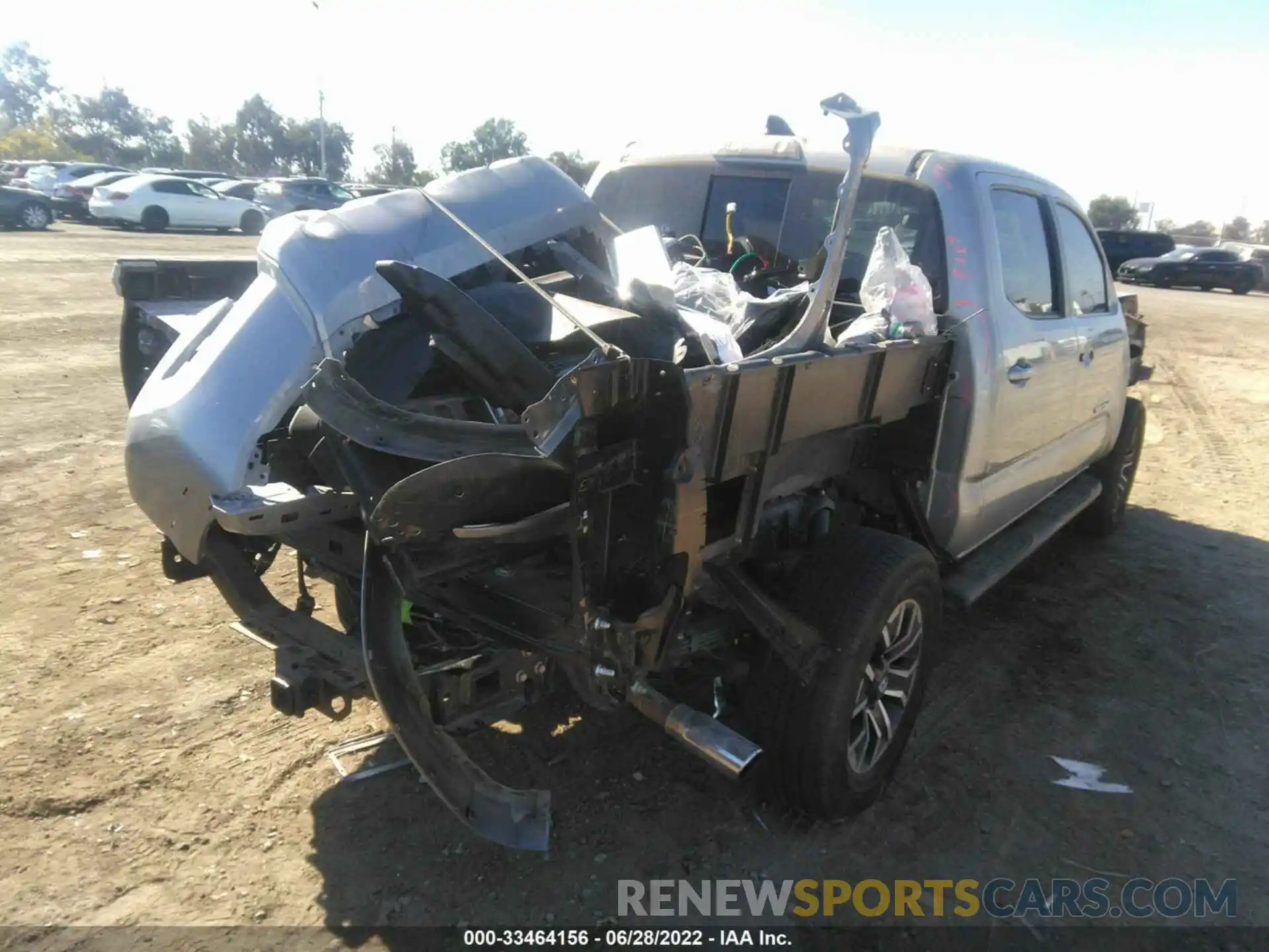 4 Photograph of a damaged car 3TMAZ5CN4MM151604 TOYOTA TACOMA 2WD 2021