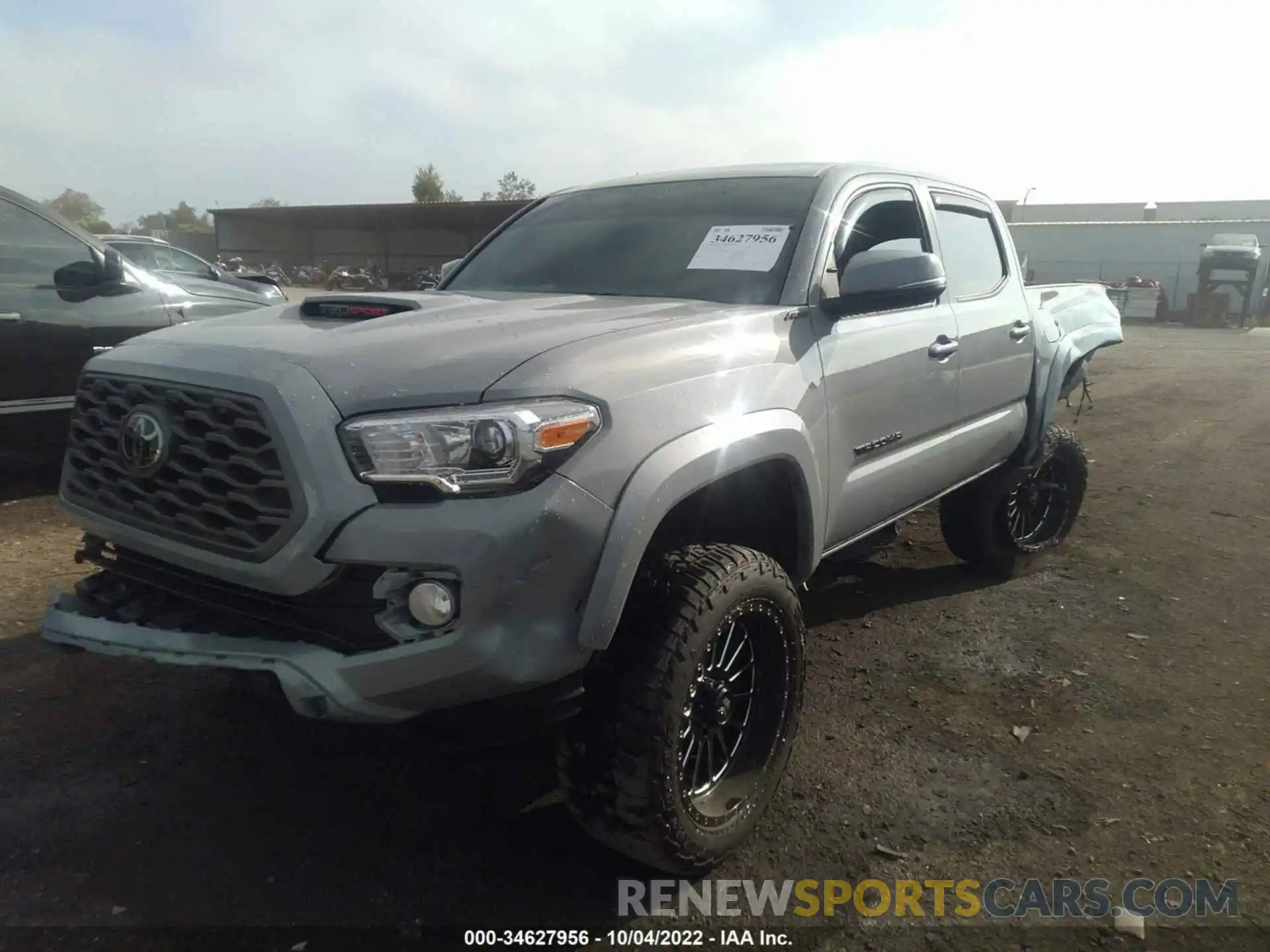 2 Фотография поврежденного автомобиля 3TMAZ5CN4MM154552 TOYOTA TACOMA 2WD 2021