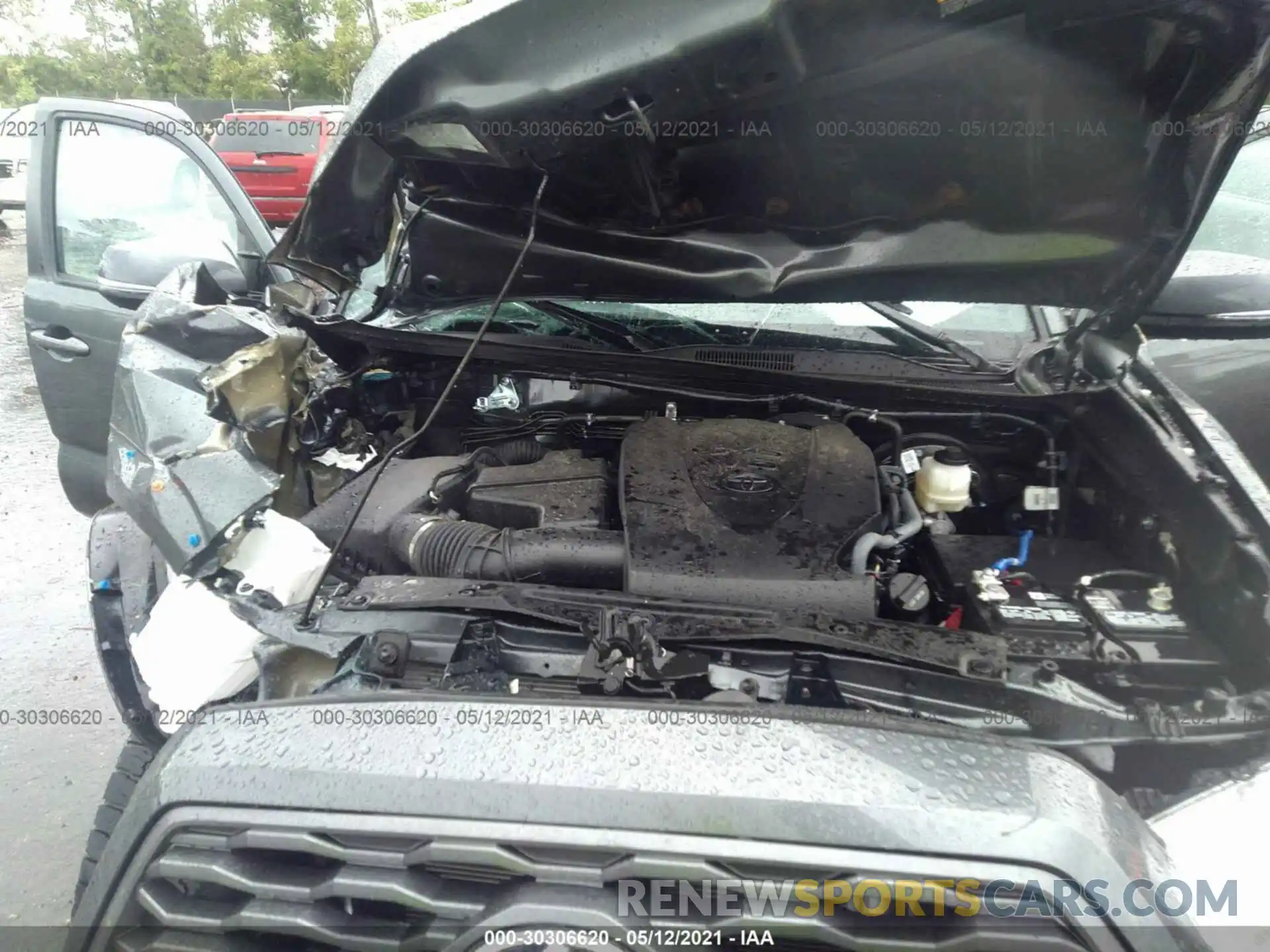 10 Photograph of a damaged car 3TMAZ5CN5MM140630 TOYOTA TACOMA 2WD 2021