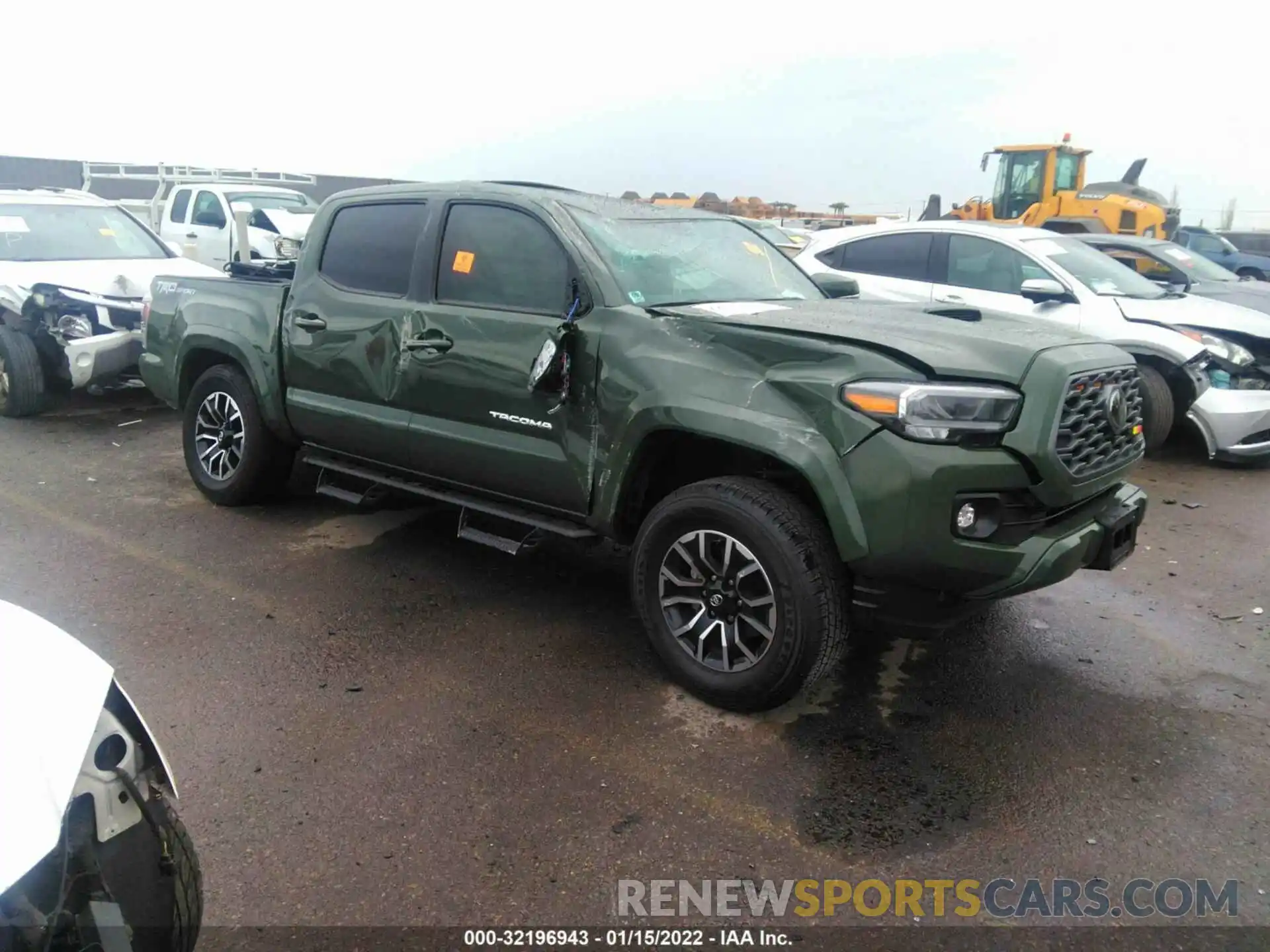 1 Photograph of a damaged car 3TMAZ5CN5MM143544 TOYOTA TACOMA 2WD 2021