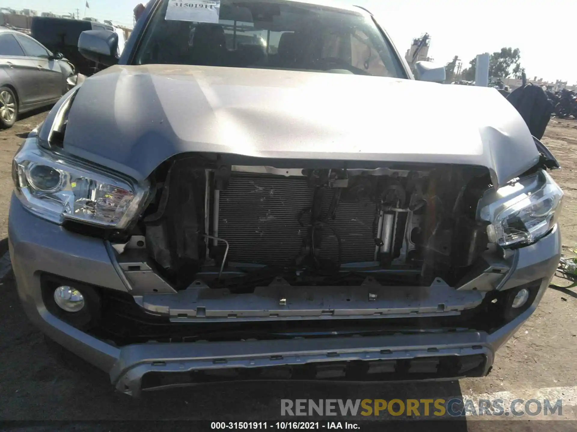 6 Photograph of a damaged car 3TMAZ5CN5MM144175 TOYOTA TACOMA 2WD 2021