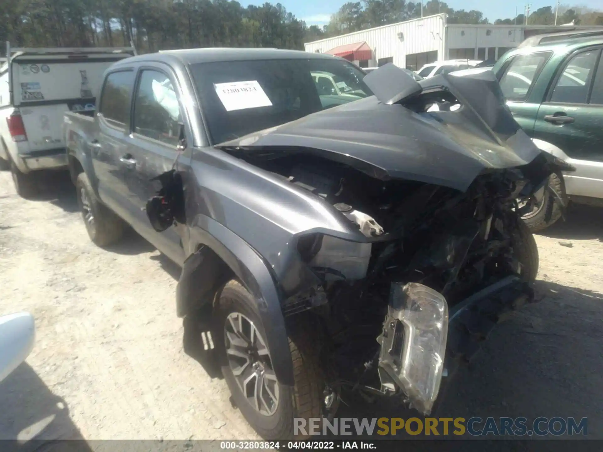 1 Photograph of a damaged car 3TMAZ5CN5MM146301 TOYOTA TACOMA 2WD 2021