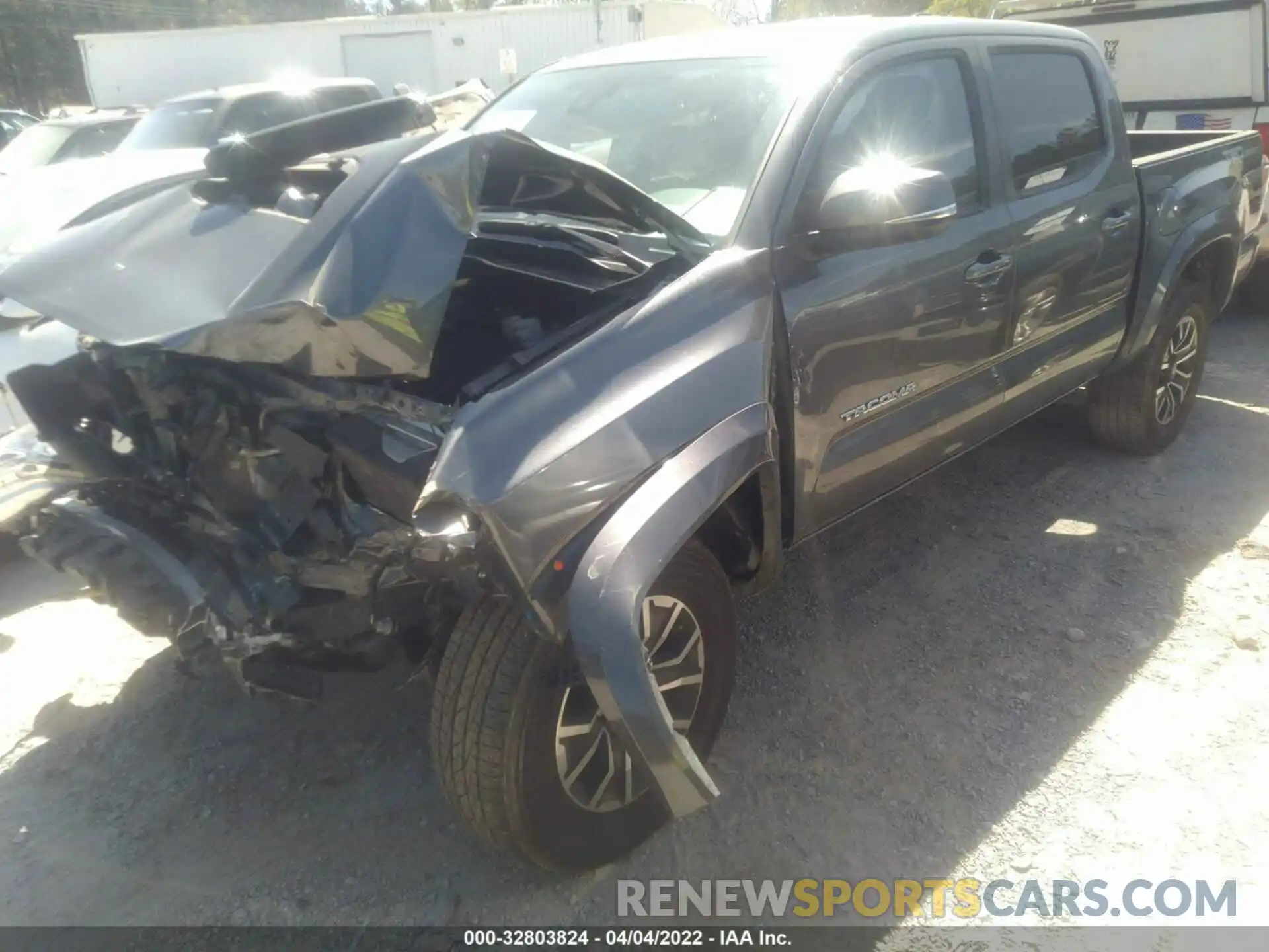 2 Photograph of a damaged car 3TMAZ5CN5MM146301 TOYOTA TACOMA 2WD 2021