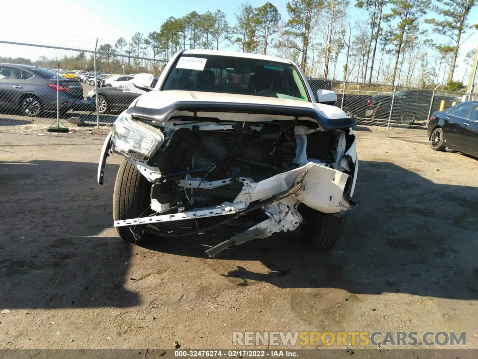 6 Photograph of a damaged car 3TMAZ5CN5MM148694 TOYOTA TACOMA 2WD 2021