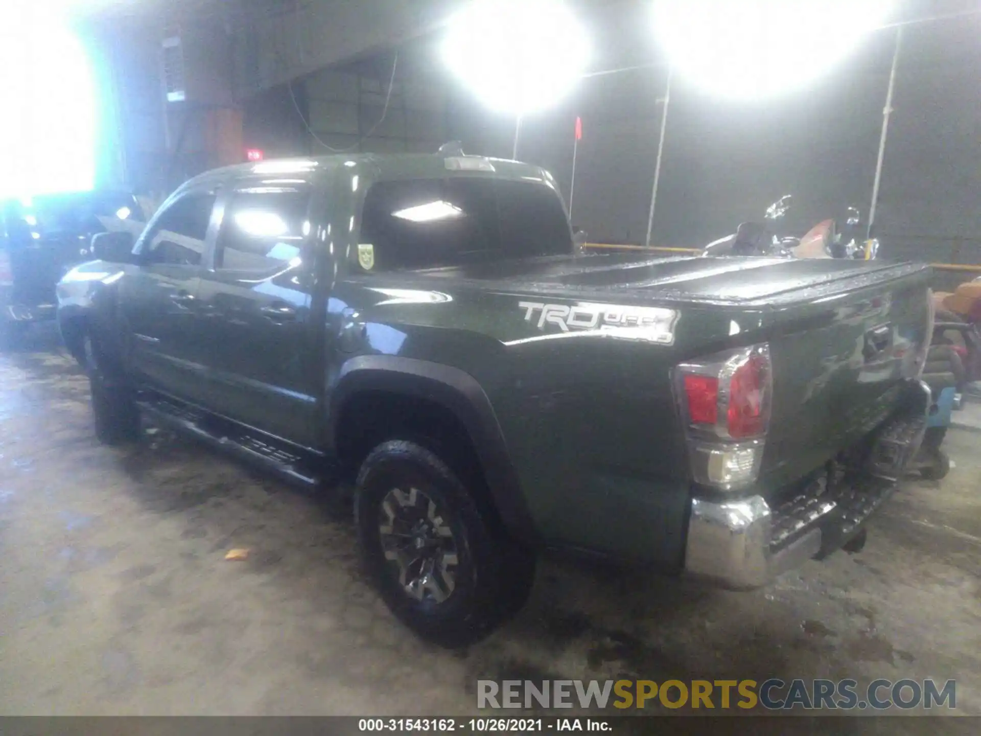 3 Photograph of a damaged car 3TMAZ5CN5MM149361 TOYOTA TACOMA 2WD 2021