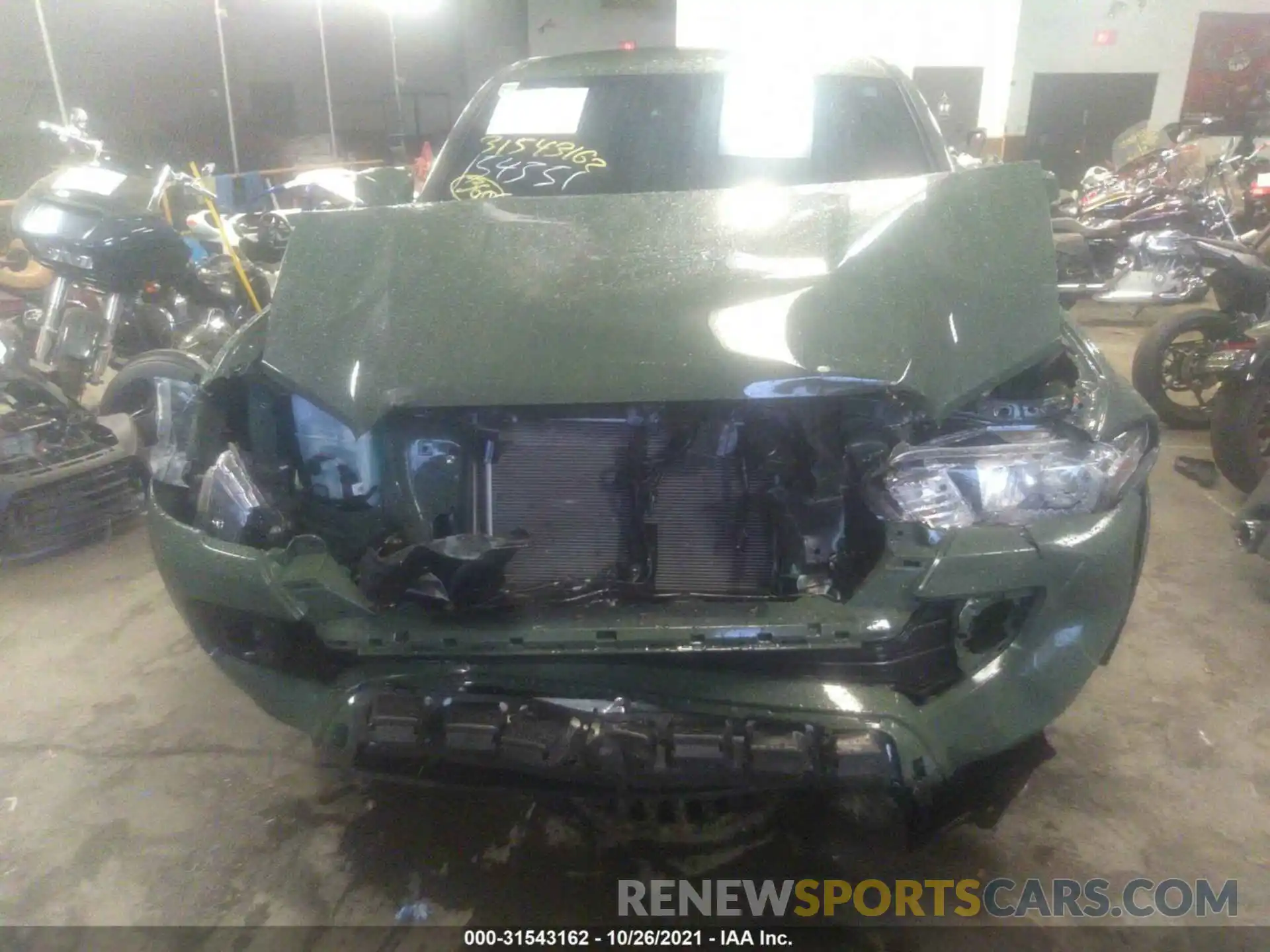 6 Photograph of a damaged car 3TMAZ5CN5MM149361 TOYOTA TACOMA 2WD 2021